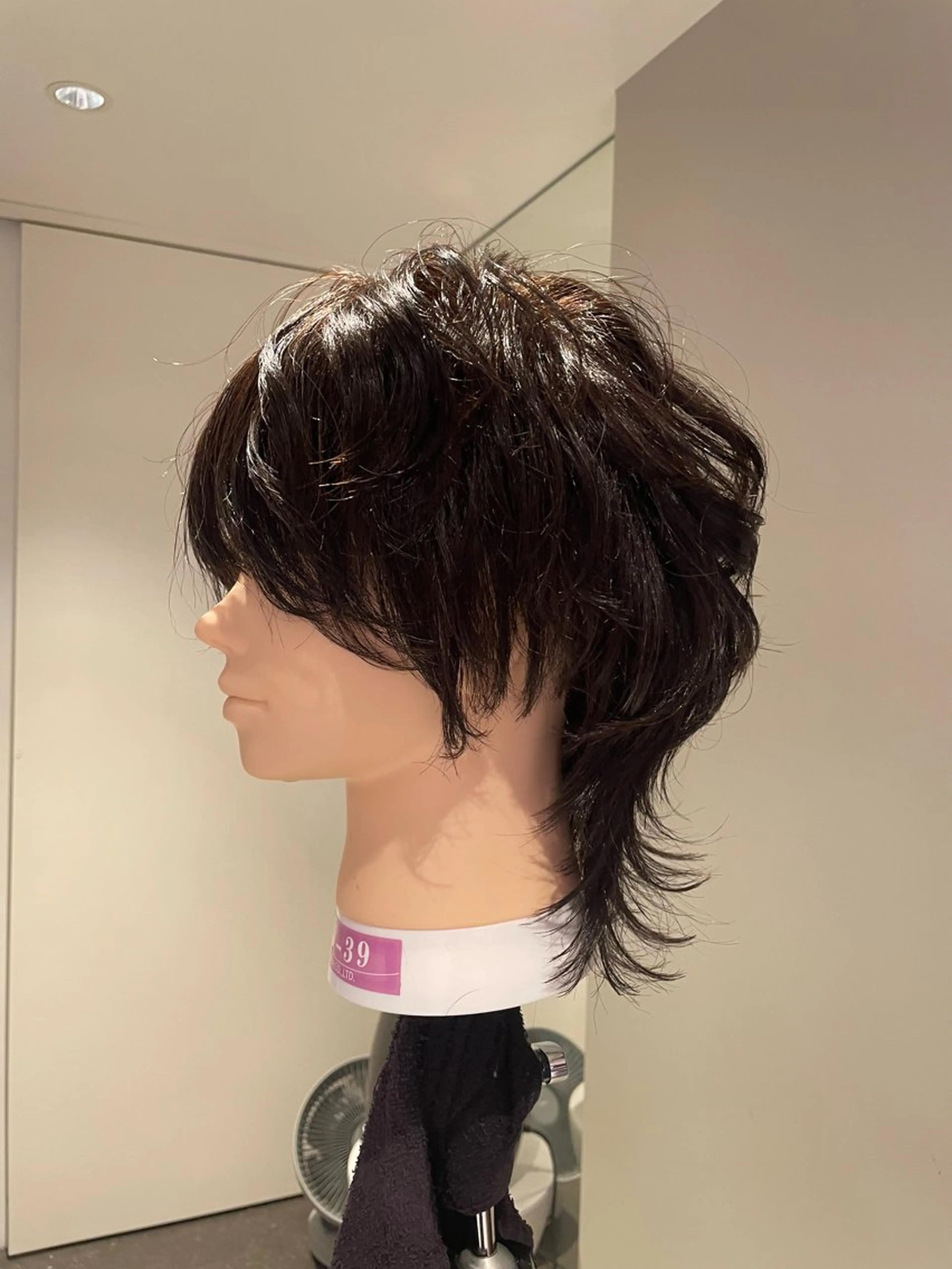 ミディアム 田口 純怜のヘアスタイル