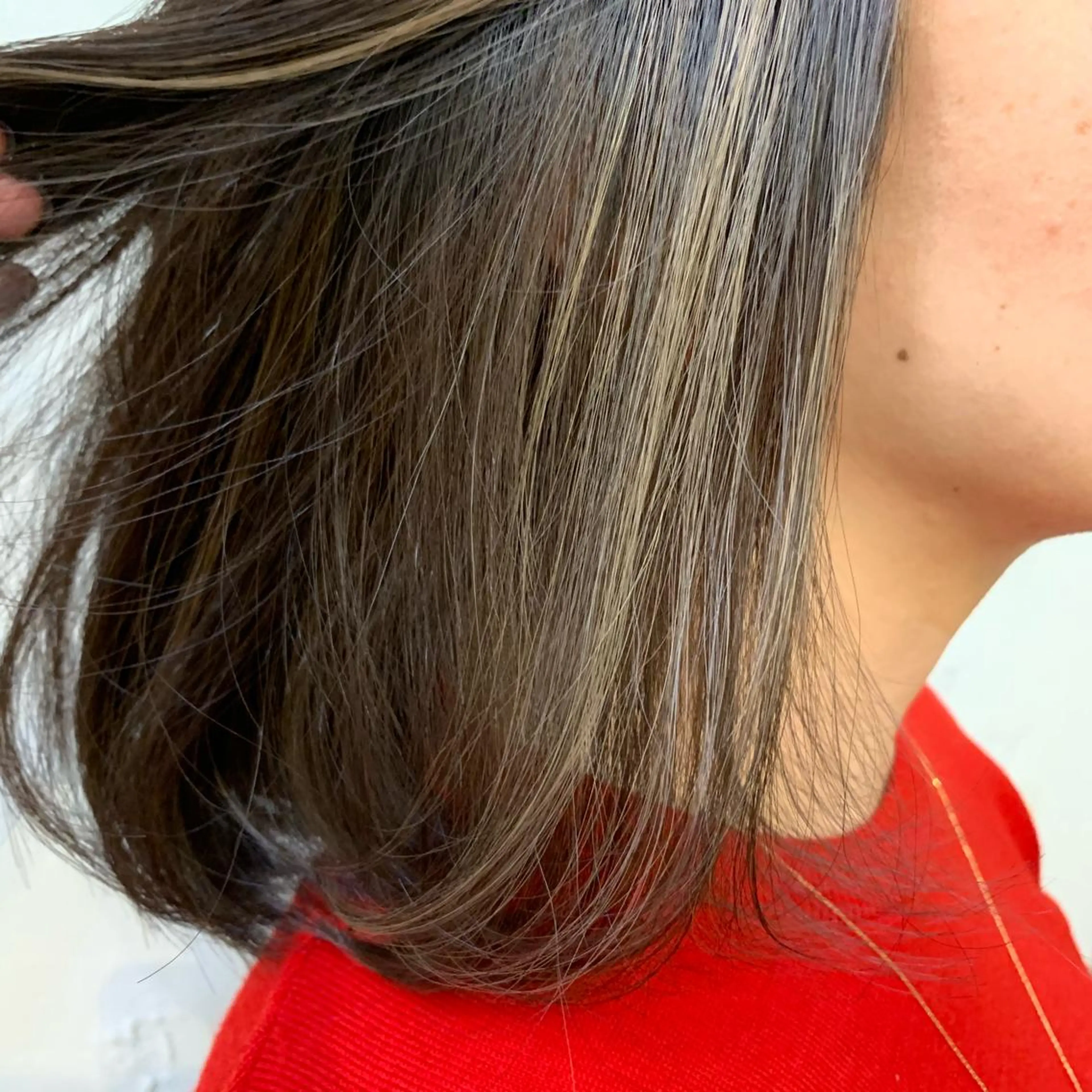 ミディアム カラー HairMake bo:rl所属・武島 美優のヘアスタイル