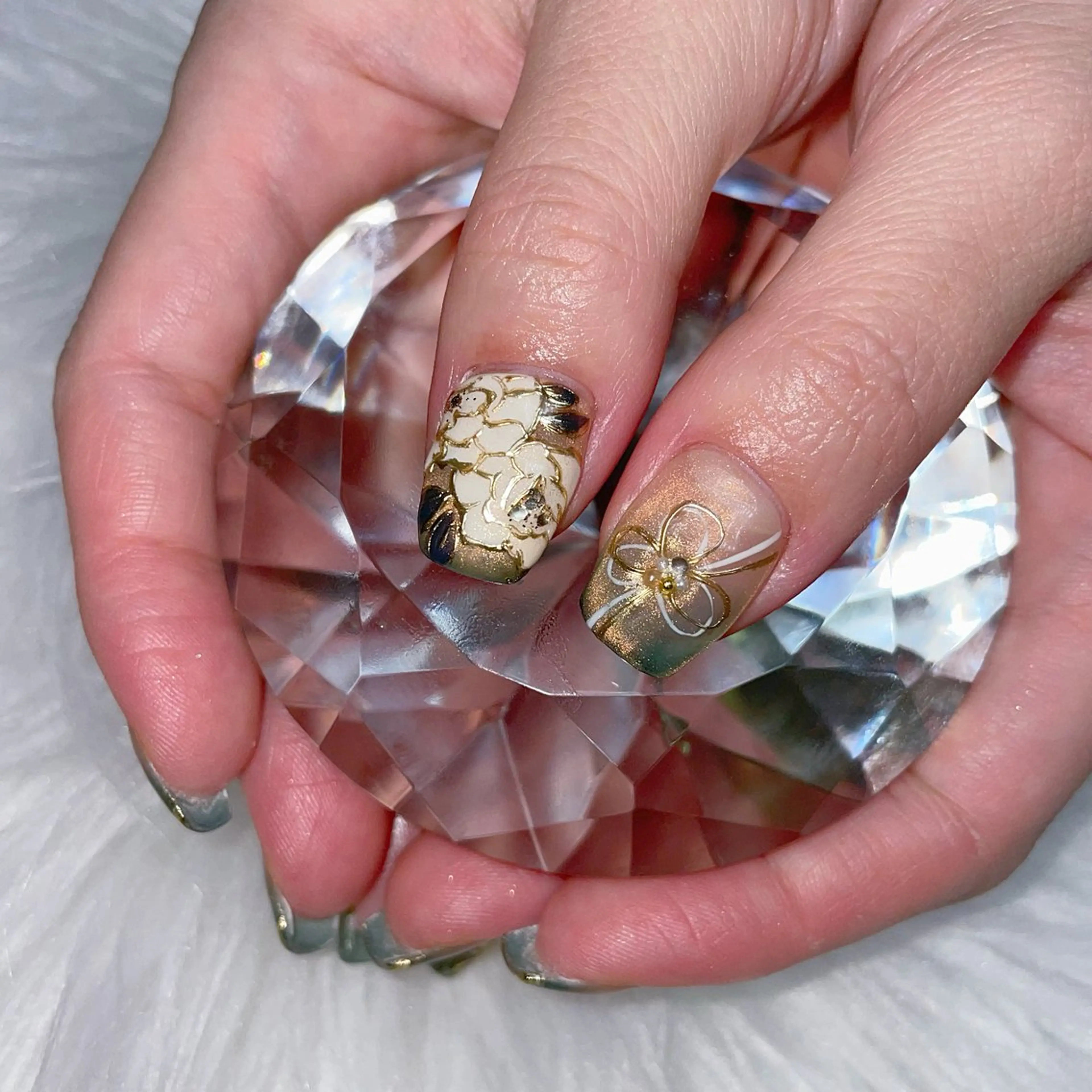 ネイル 持ち込み ハンドネイル アサイ レミのネイルデザイン