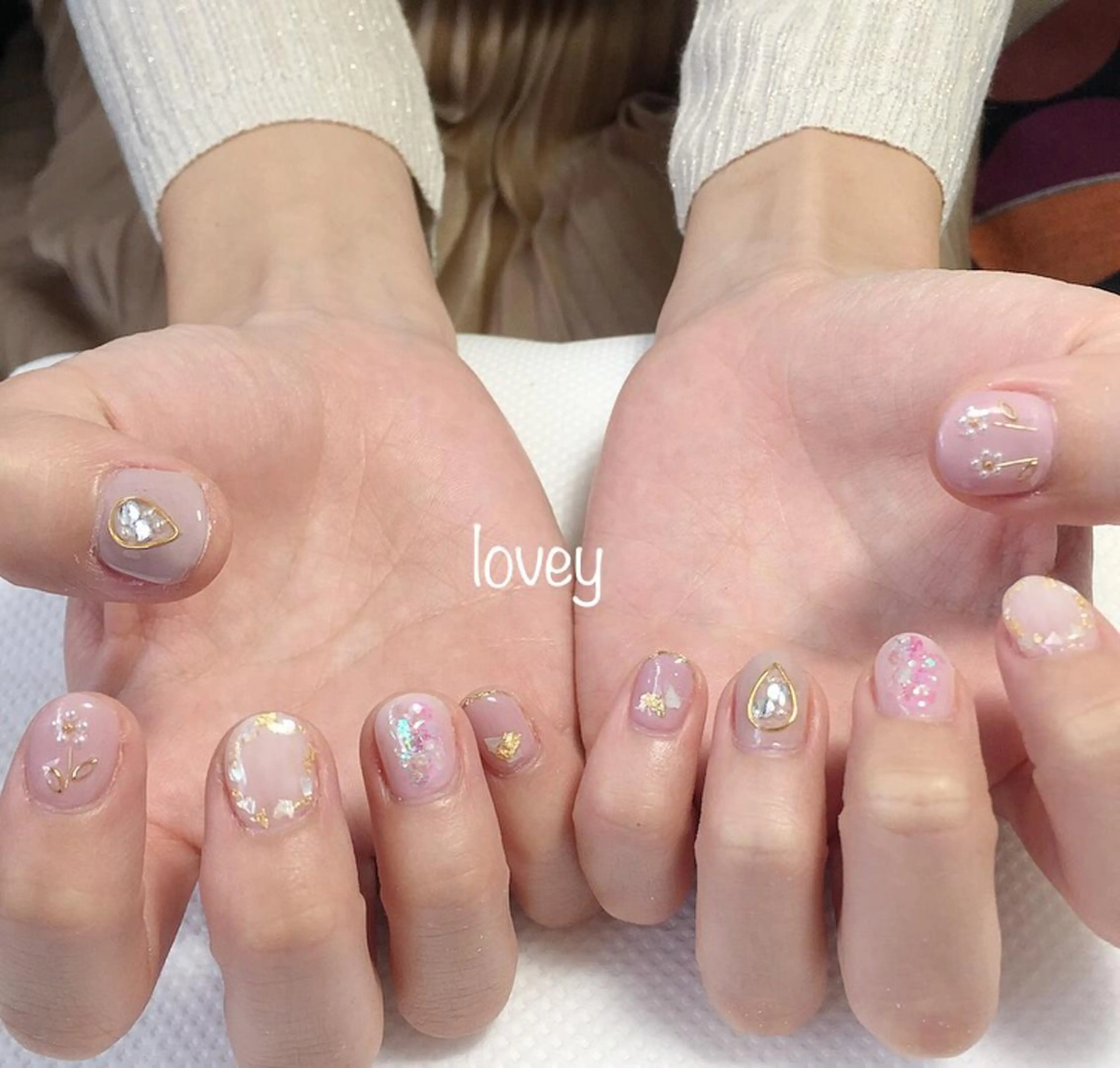 ネイル プライベートサロン loveyのネイルデザイン