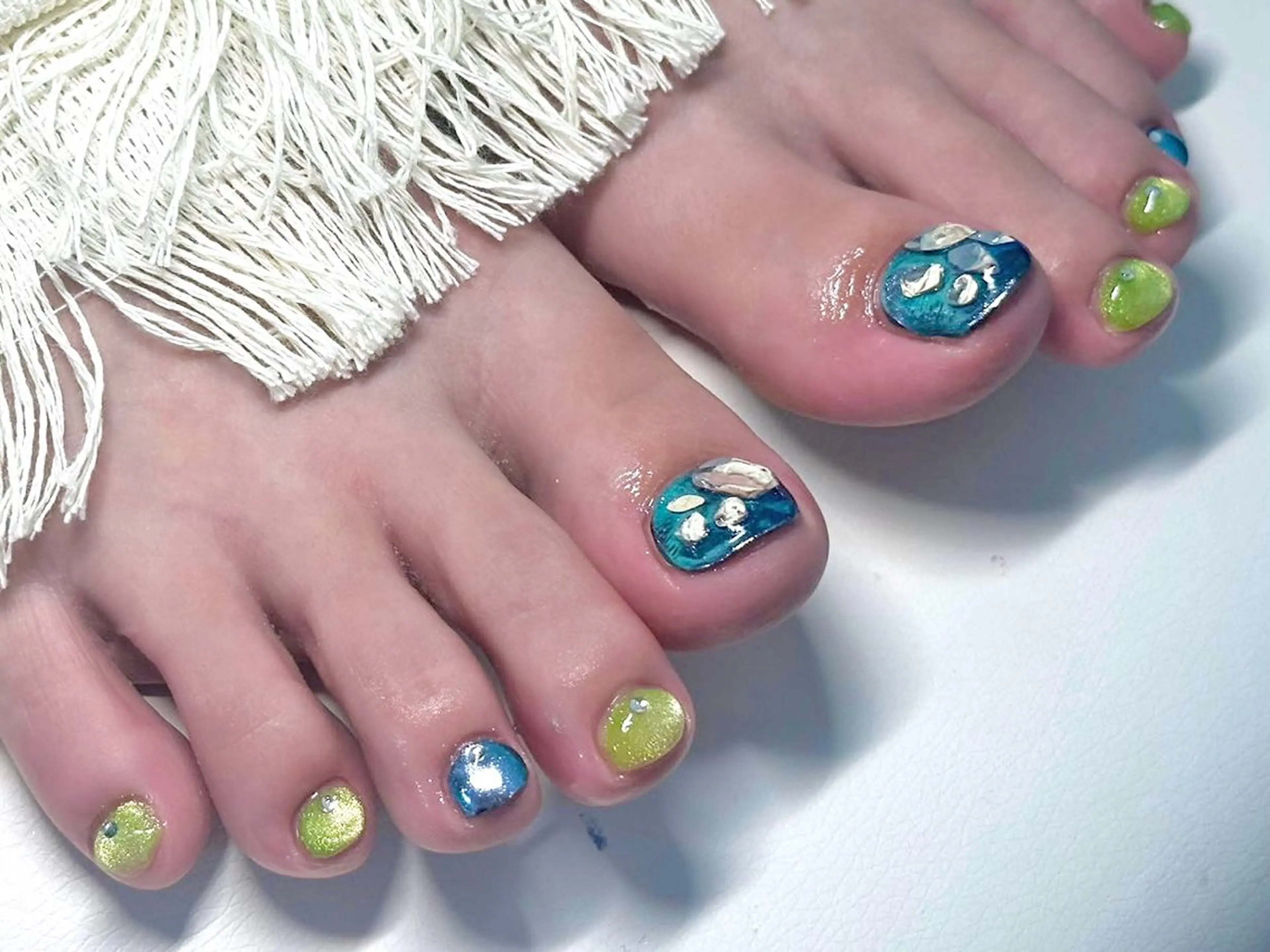 ネイル フットネイル 💕Dreamy KIYO💕のネイルデザイン