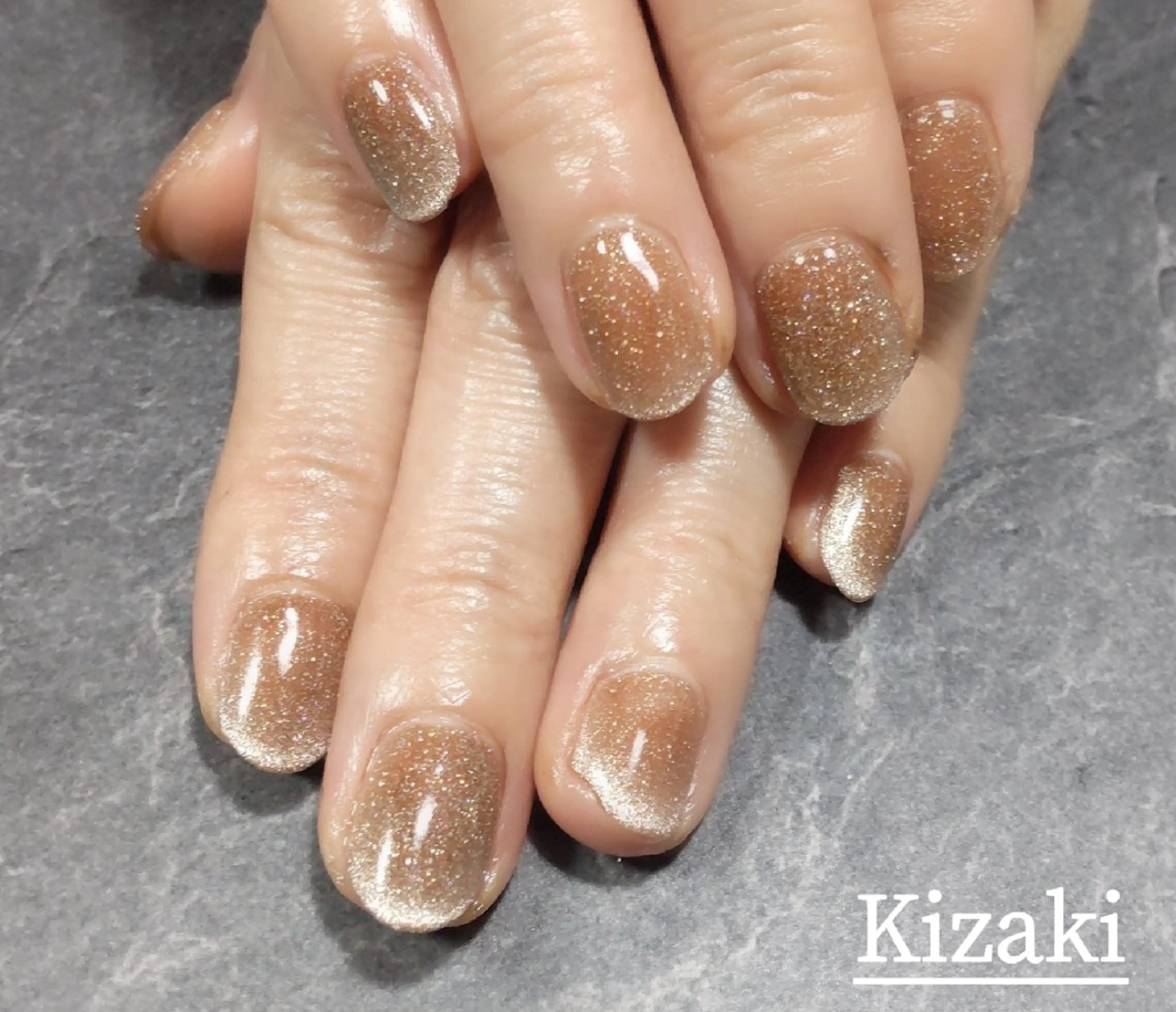 ネイル マグネットネイル ハンドネイル Kizaki.. Saoriのマツエク・マツパデザイン