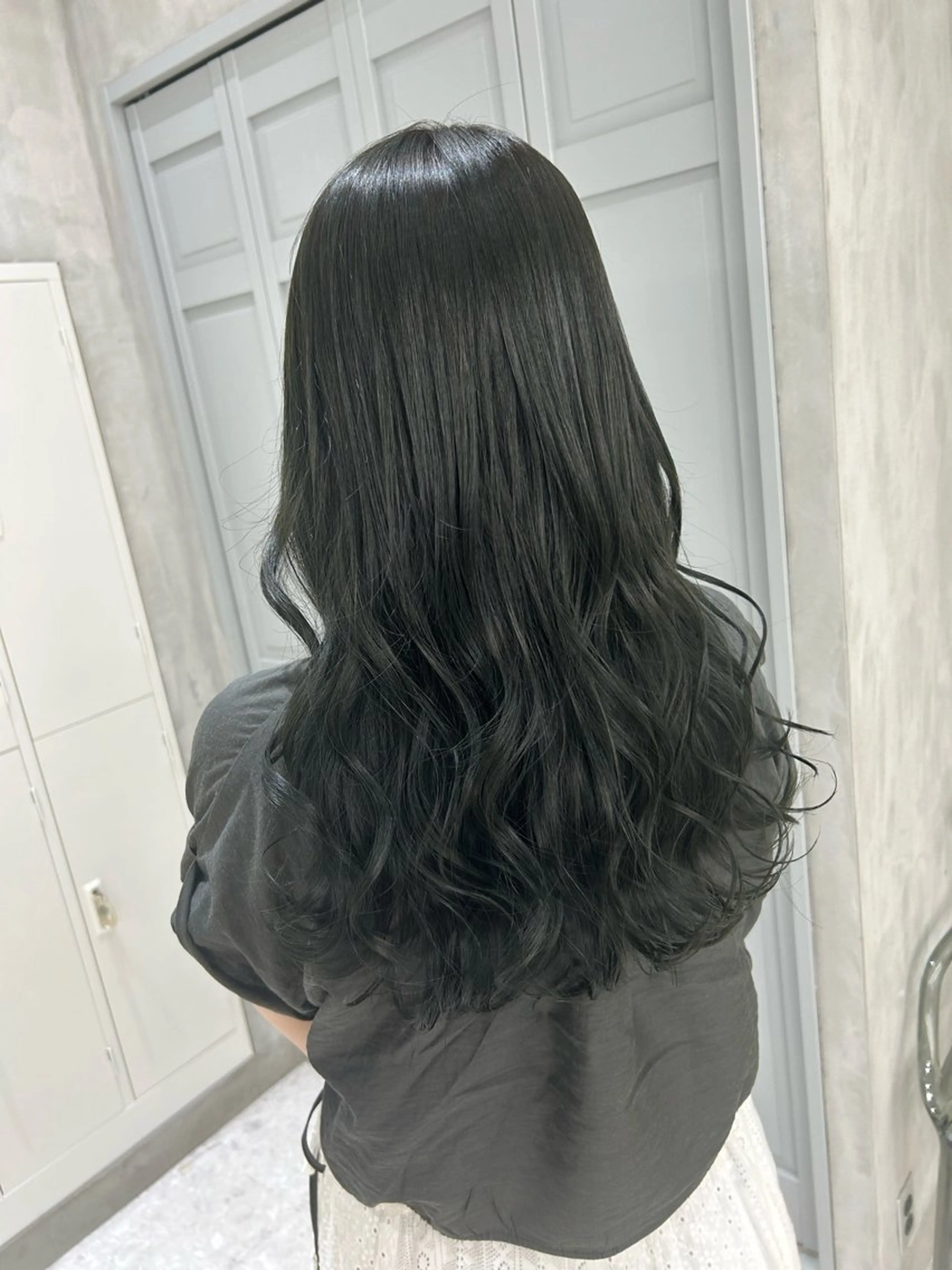 💚💫当日限定💫💚顔周りカット+艶カラー+3step トリートメント💚の写真