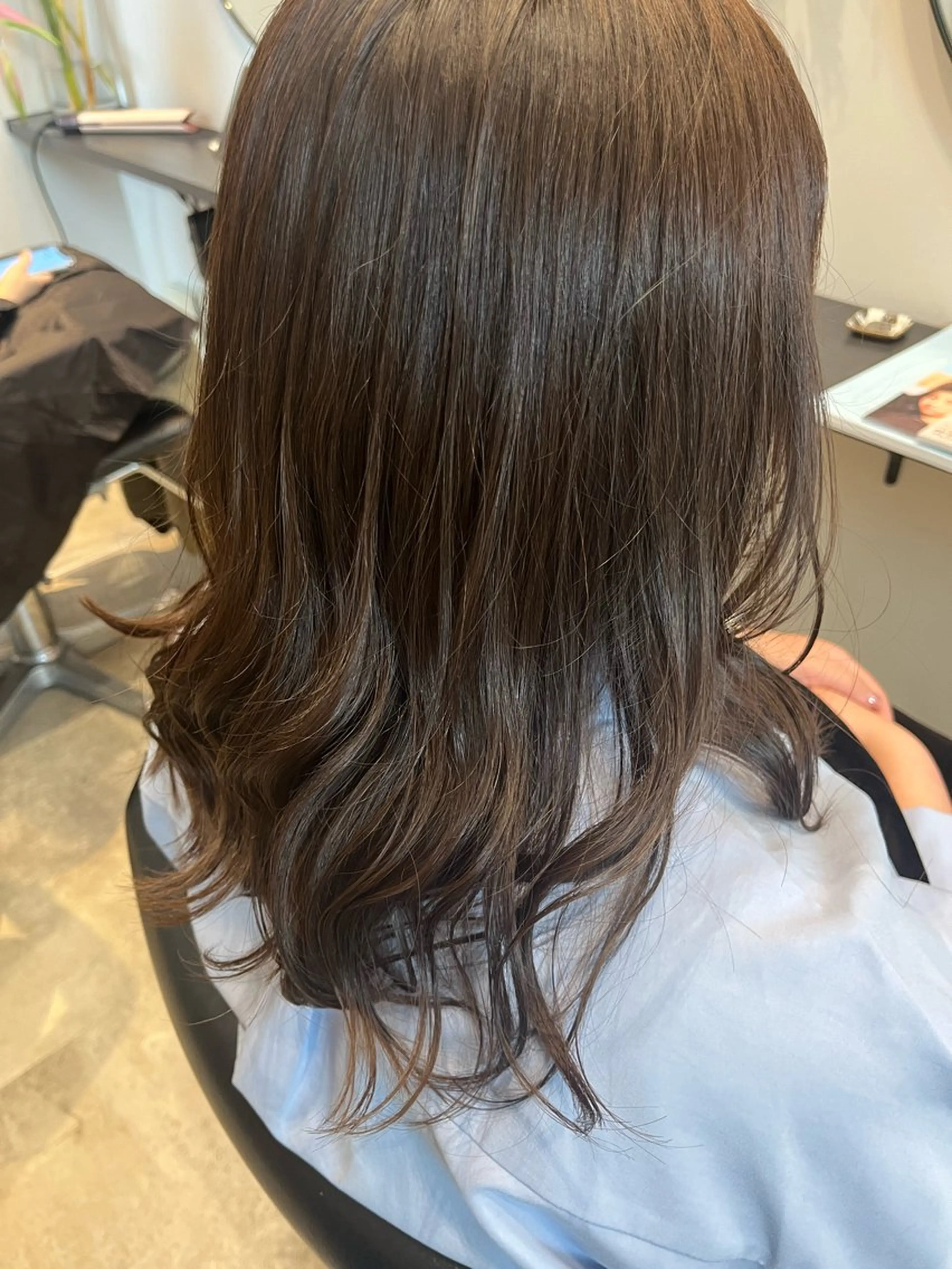 ミディアム 垢抜け/イメチェン color🦩ちあきのヘアスタイル