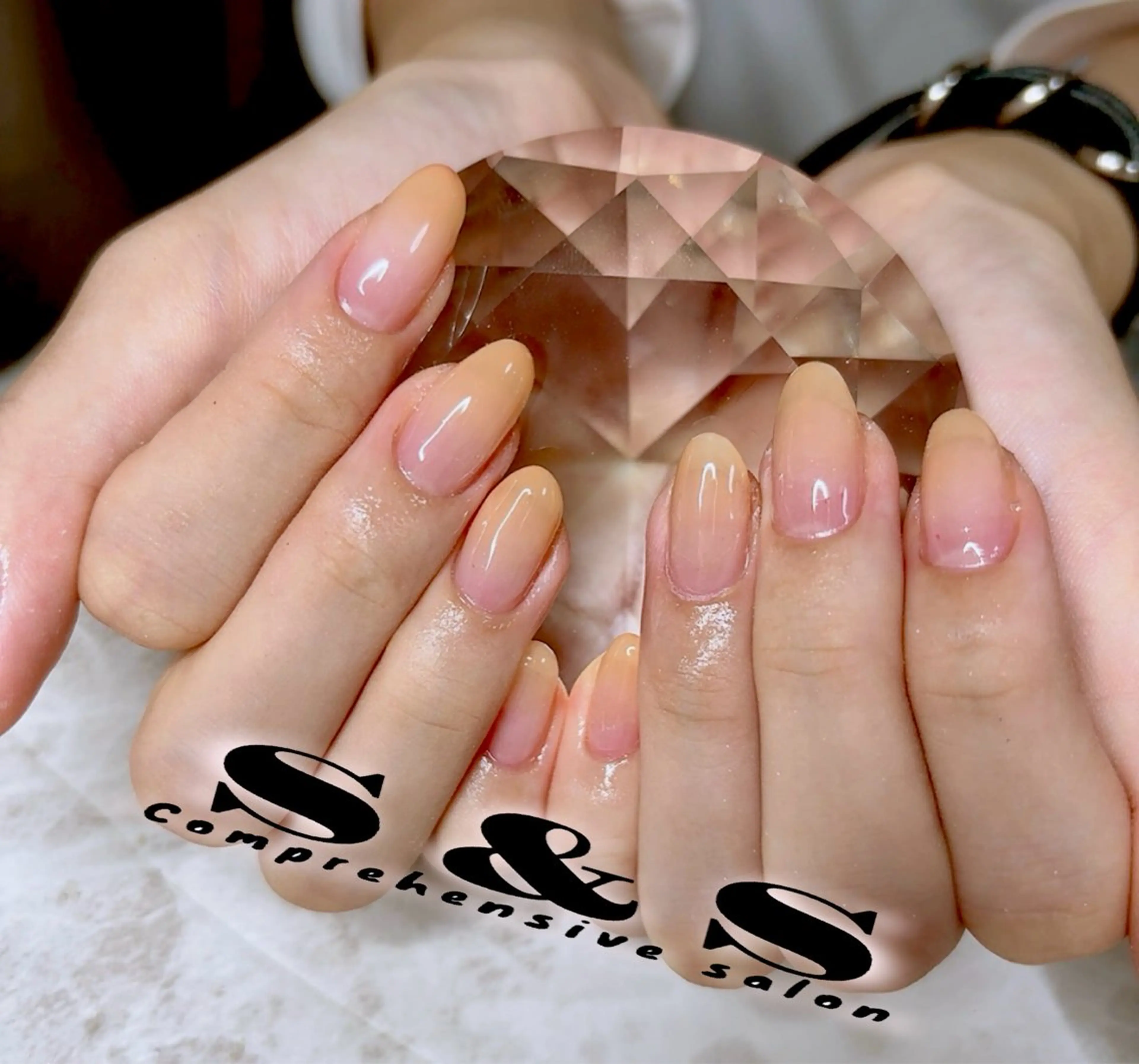 ネイル 長さ出し メンズネイル 持ち込み S&S 村田小百合のネイルデザイン