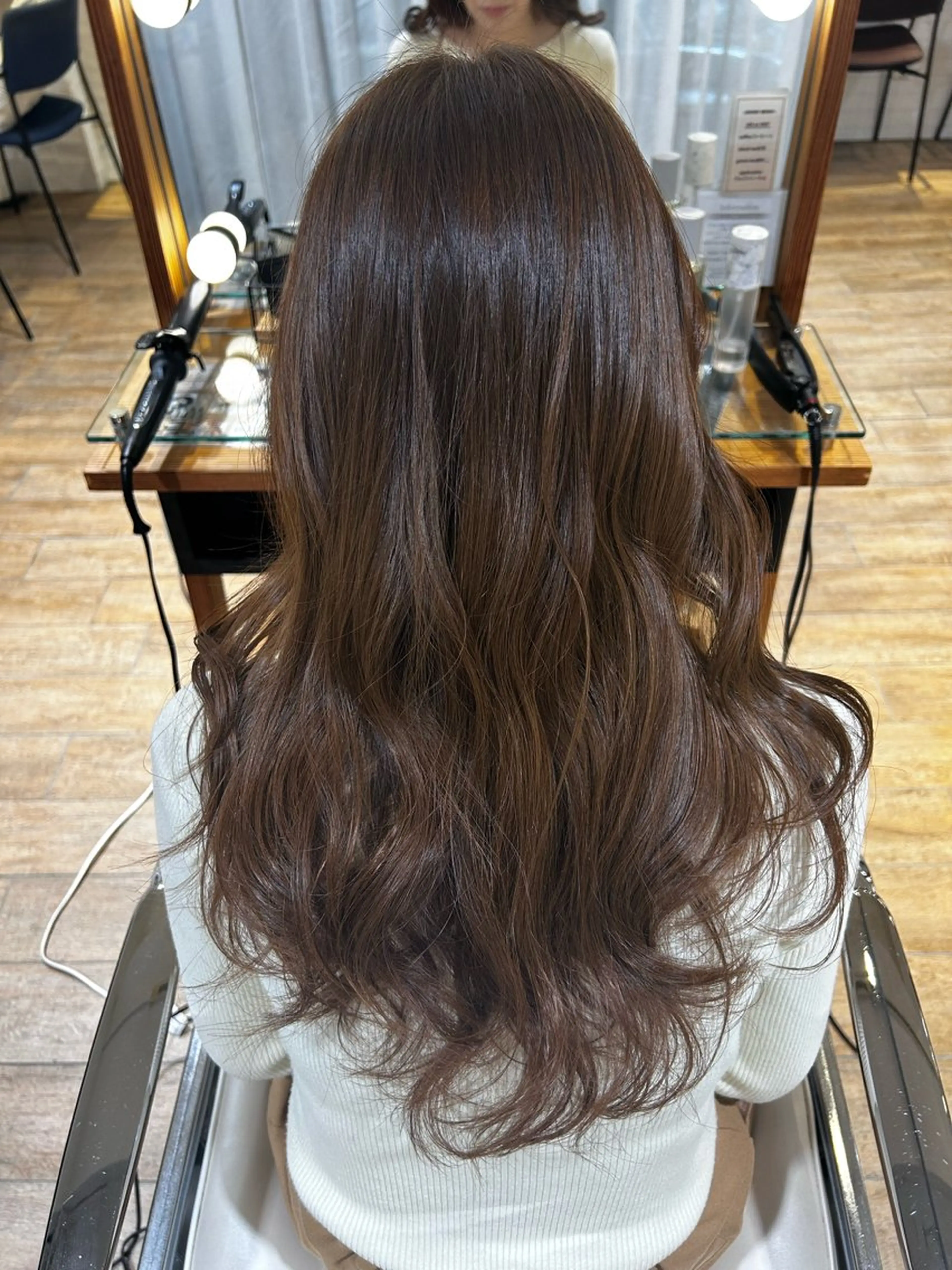 ロング カラー ヘアカラー トリートメント ハイトーン/カラー /縮毛矯正/松田健佑のヘアスタイル