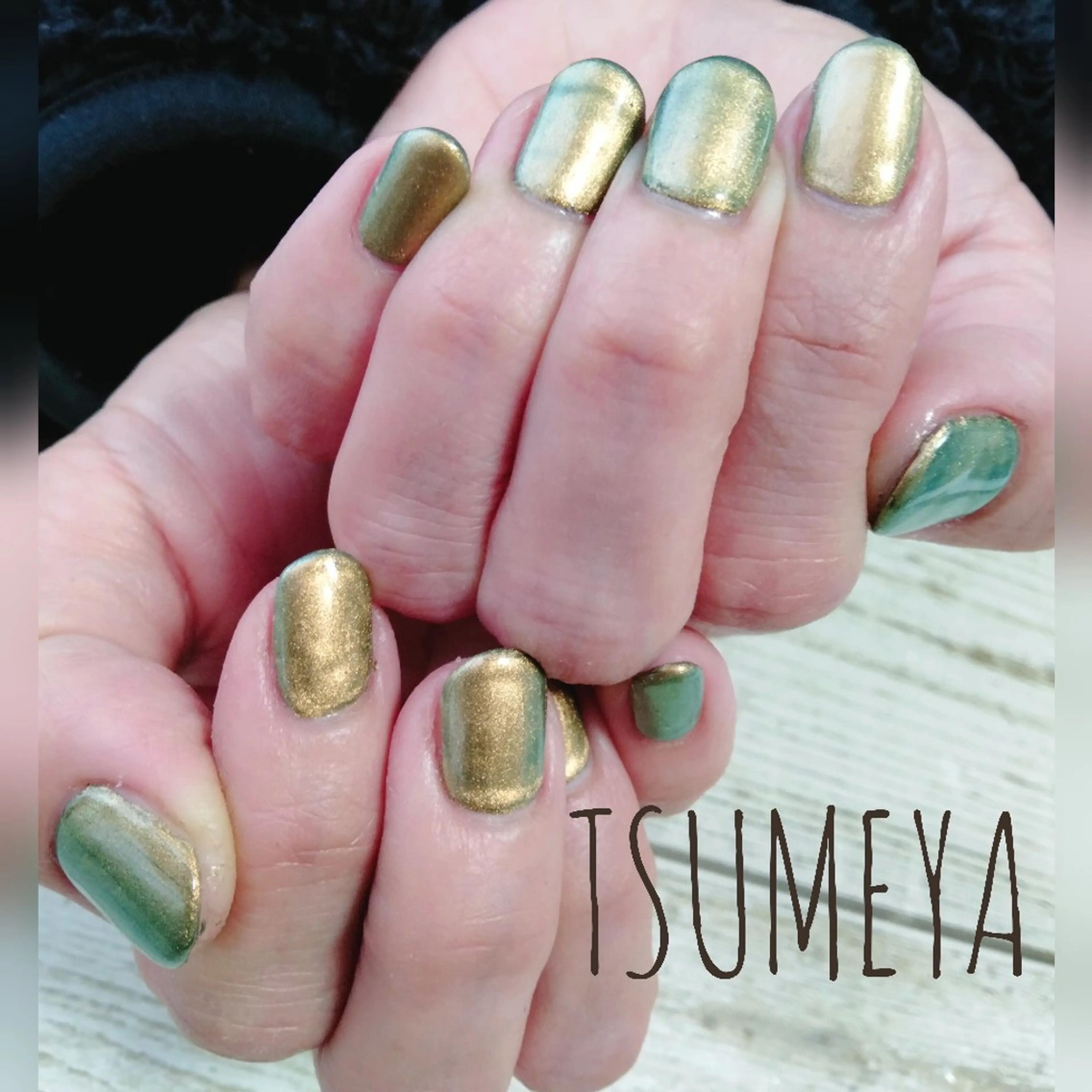 ネイル ワンカラーネイル ショートネイル ハンドネイル _TSUMEYA _のネイルデザイン