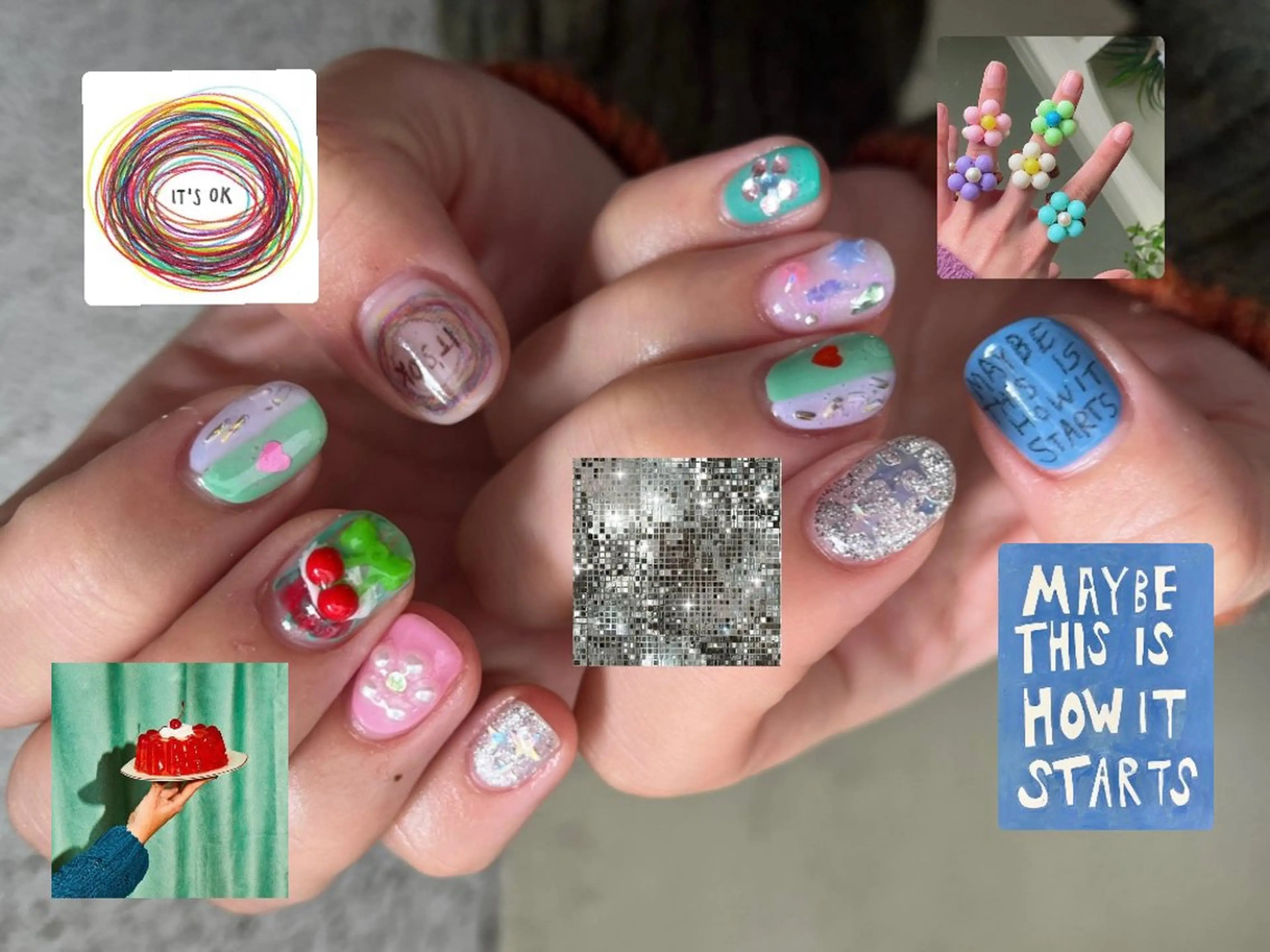 ネイル ハンドネイル アトリエ ○△□のネイルデザイン