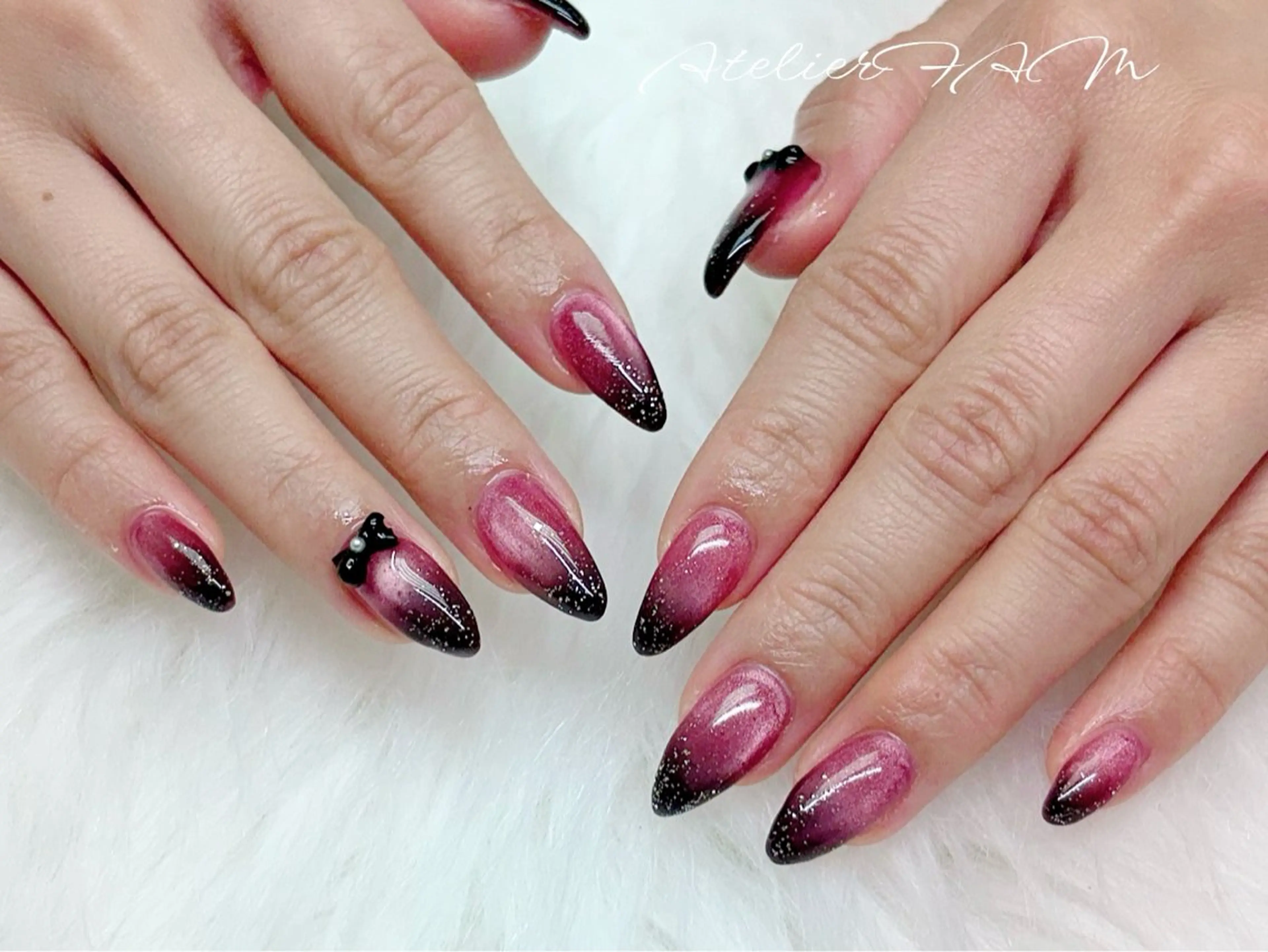 ネイル ハンドネイル nail&eyelashsalon atelier fam上本町店所属・アトリエ FAMのネイルデザイン