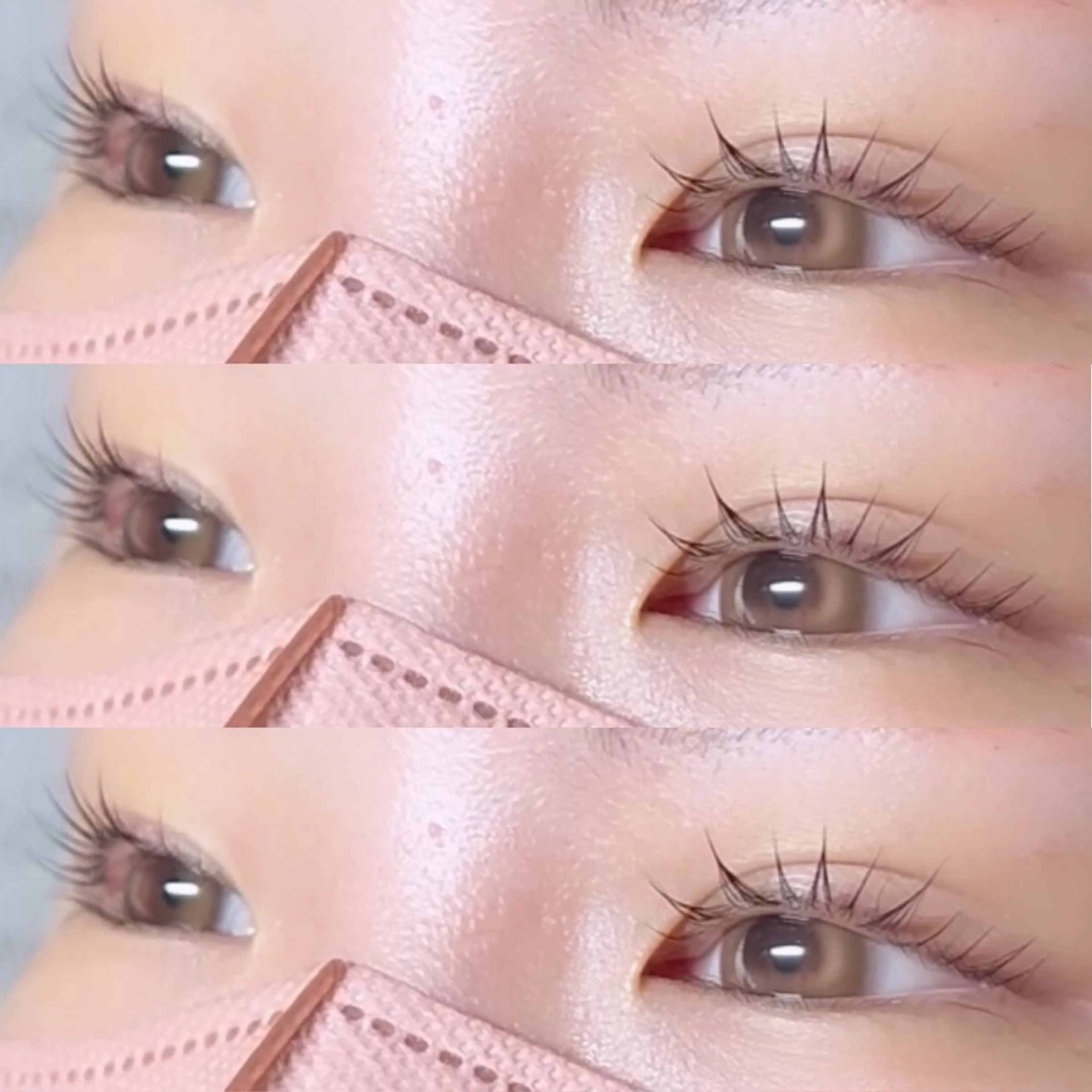 【新メニュー⭐️】💙まつげパーマorパリジェンヌ ブラックティント仕上げ💙（マスカラパーマ）の写真