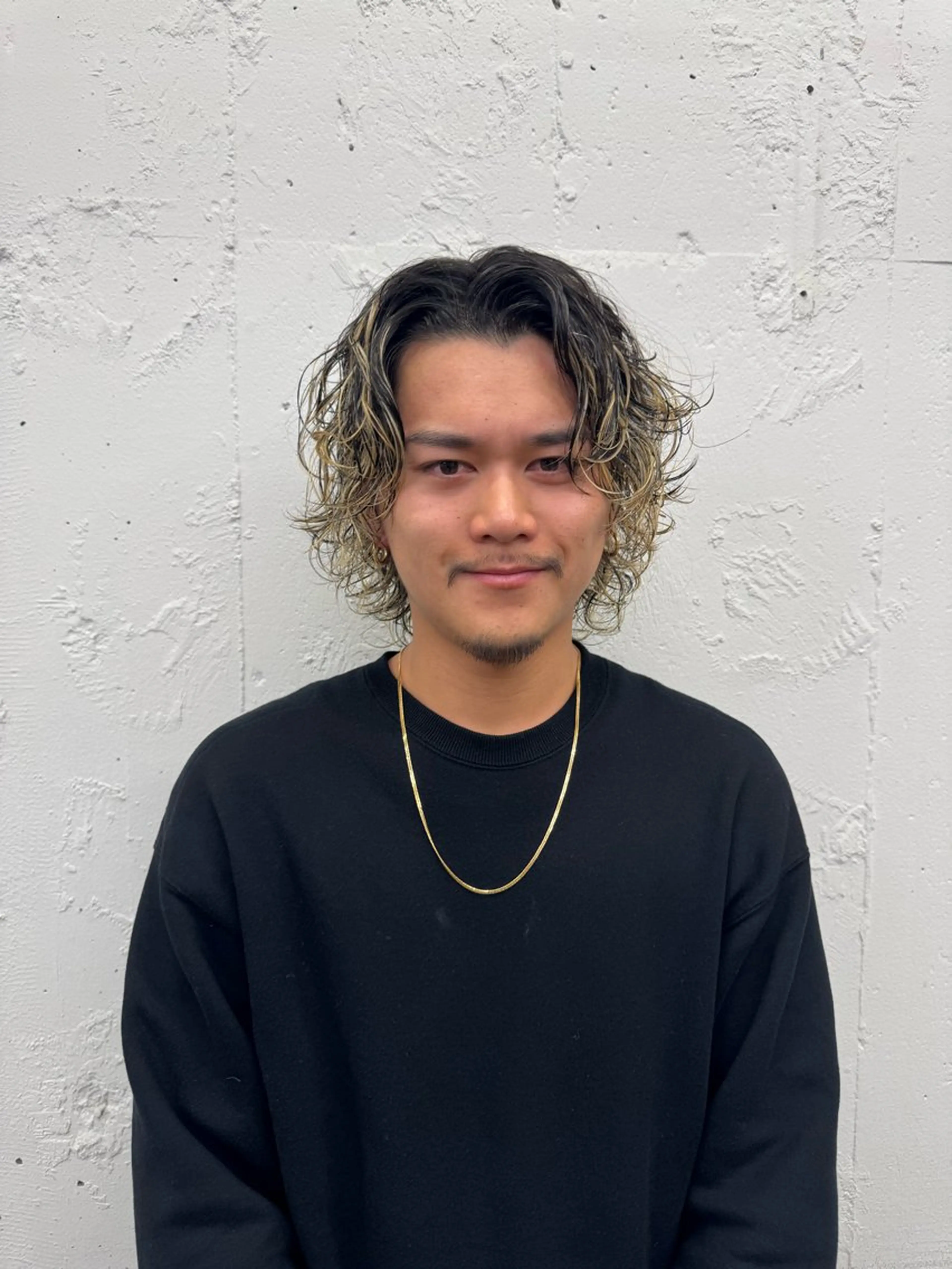 ショート カラー パーマ メンズ メンズハイライト メンズメッシュ メンズパーマ ハイライトカラー メッシュ カット パーマ トリートメント 💈メンズ特化💈 TASUKUのヘアスタイル