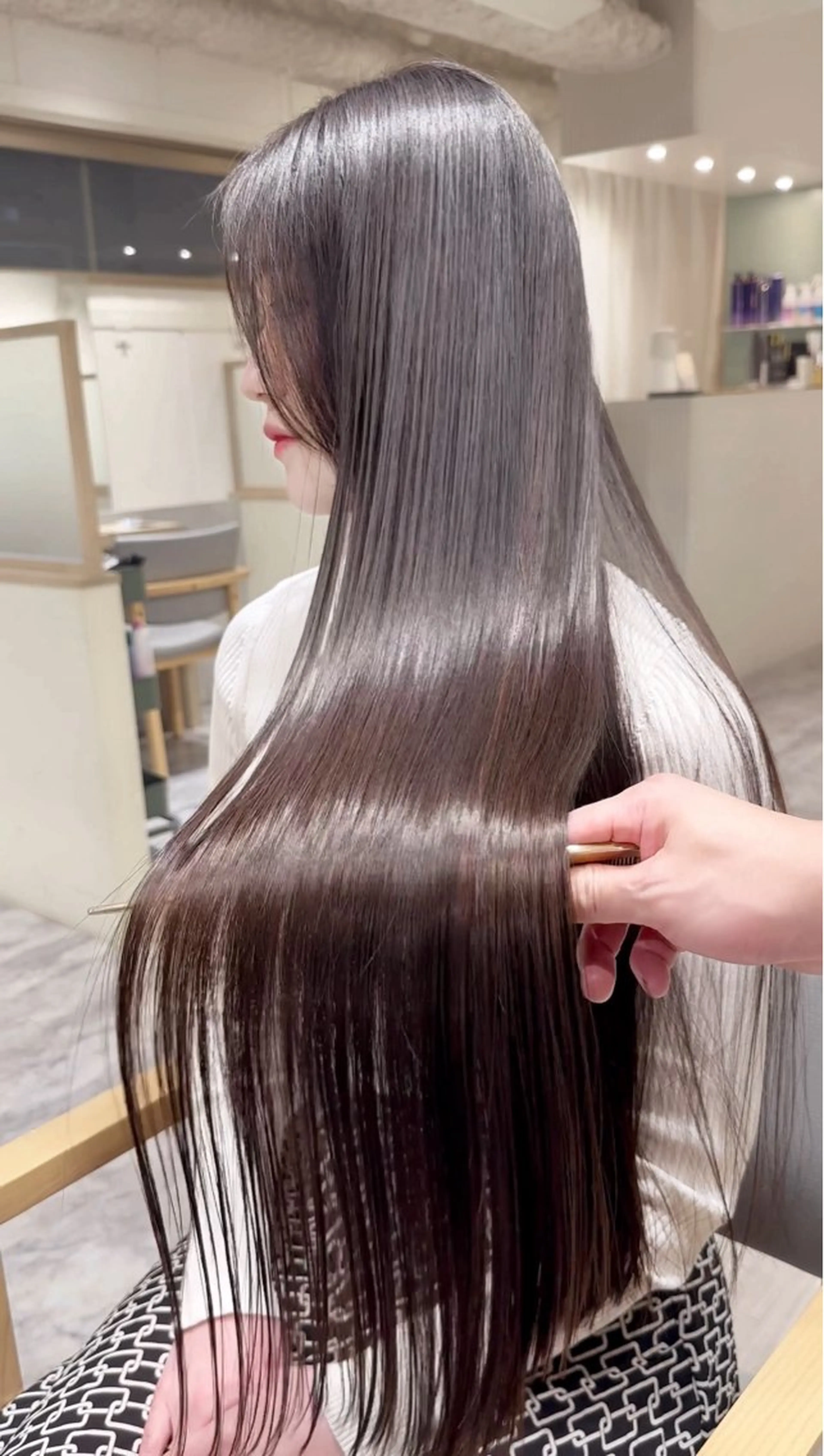 ロング 髪質改善 トリートメント 髪質改善/美髪師/ 田邊翔伍のヘアスタイル