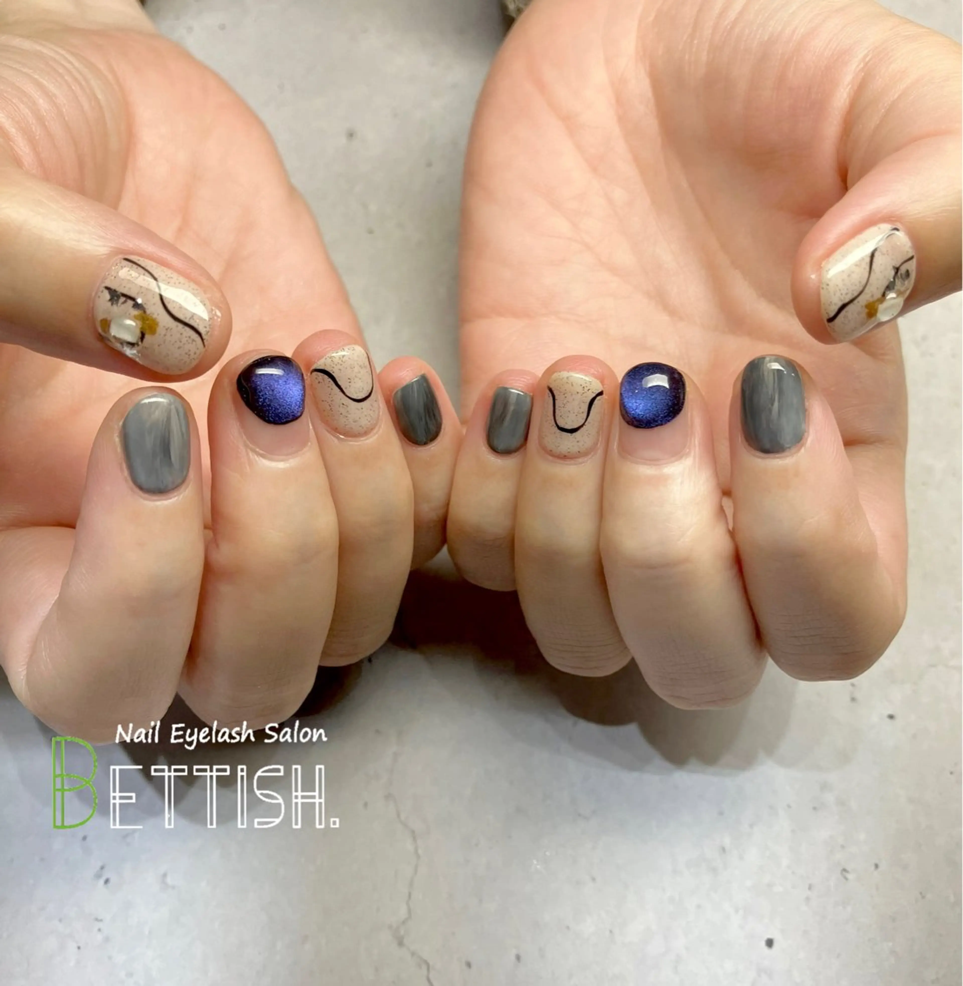 ネイル ホワイト ハンドネイル BETTISH. KUMIKO☺︎︎のネイルデザイン