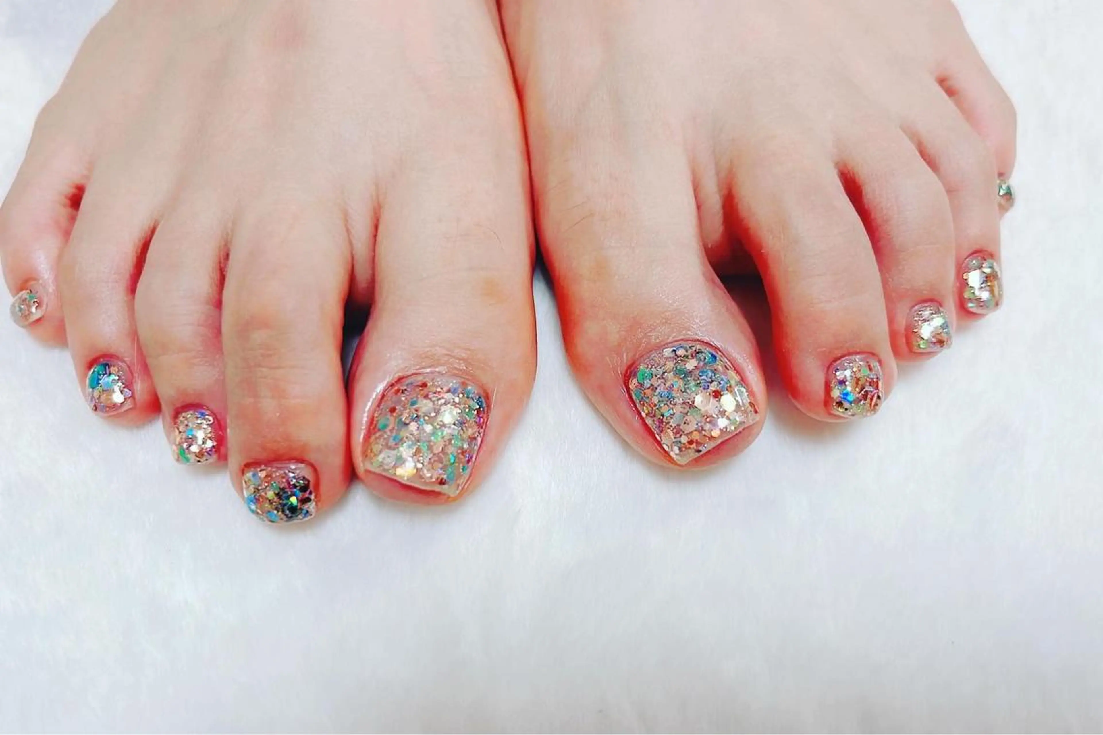 フット ワンカラー(10色まで込み)の写真