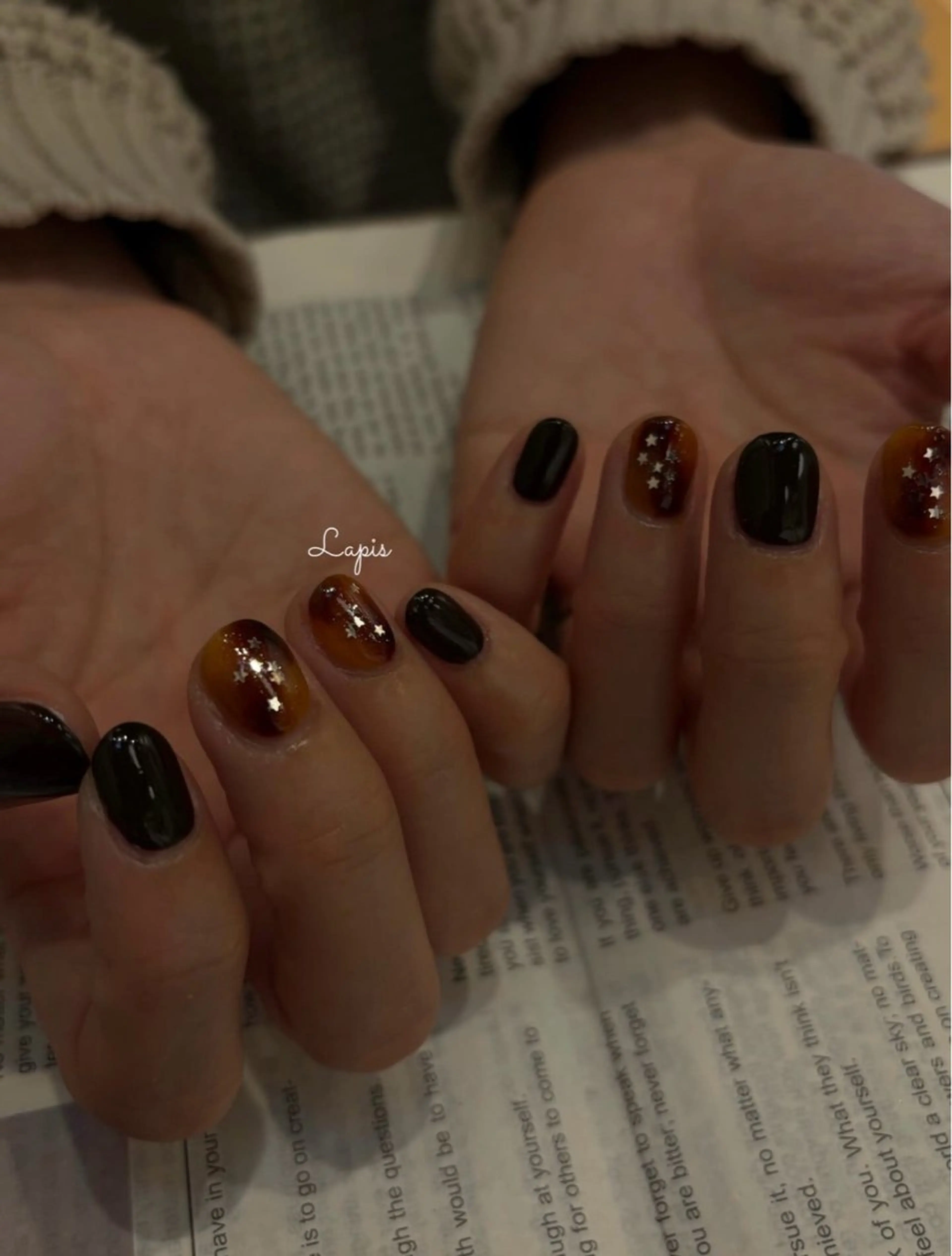 ネイル ハンドネイル Lapis *のネイルデザイン