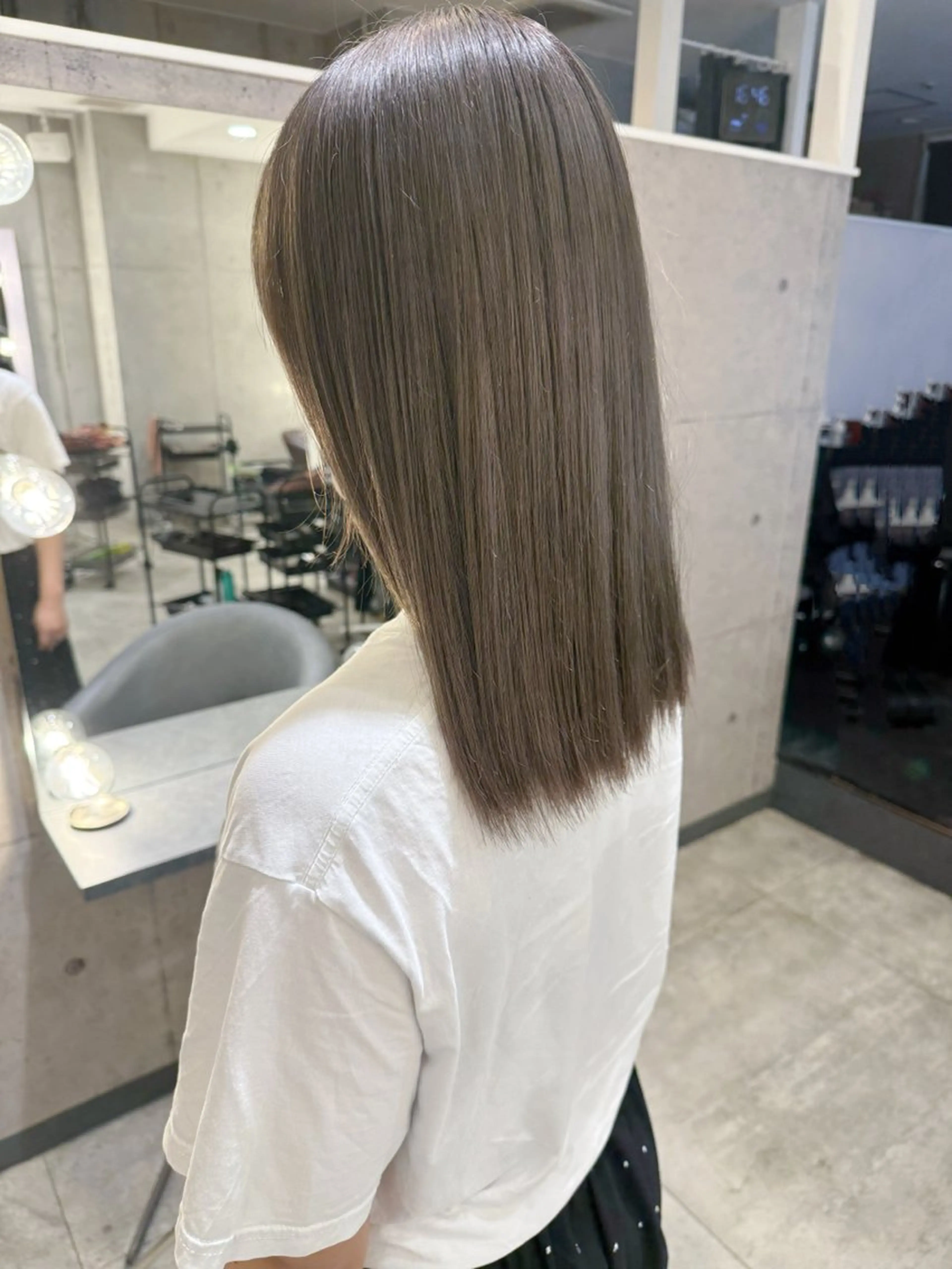 ミディアム ヘアカラー トリートメント Noe心斎橋所属・Noe心斎橋 堀田 朋宏のヘアスタイル
