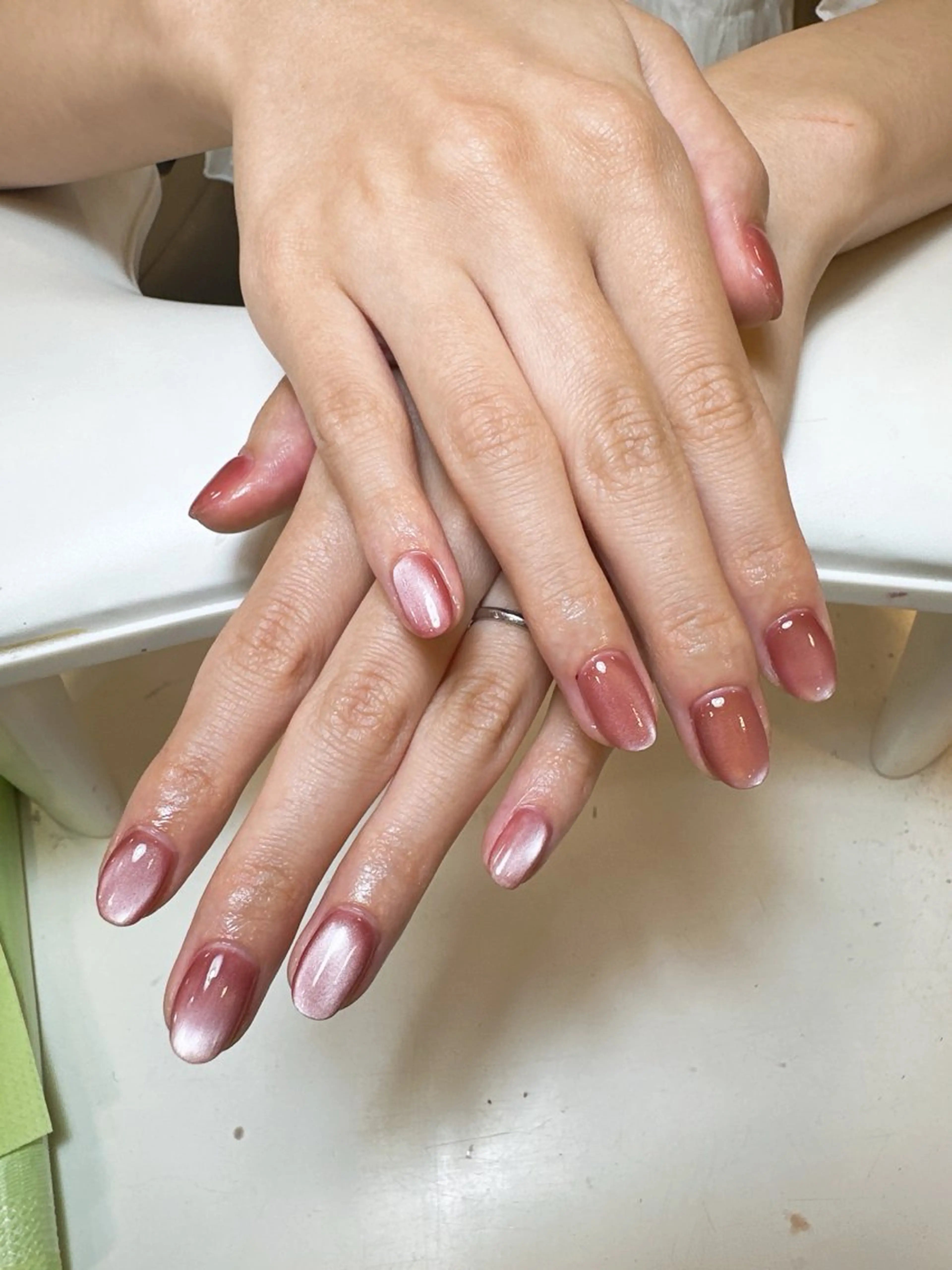 ネイル 氷ネイル・うるうるネイル マグネットネイル MARIENAILS owadaのネイルデザイン