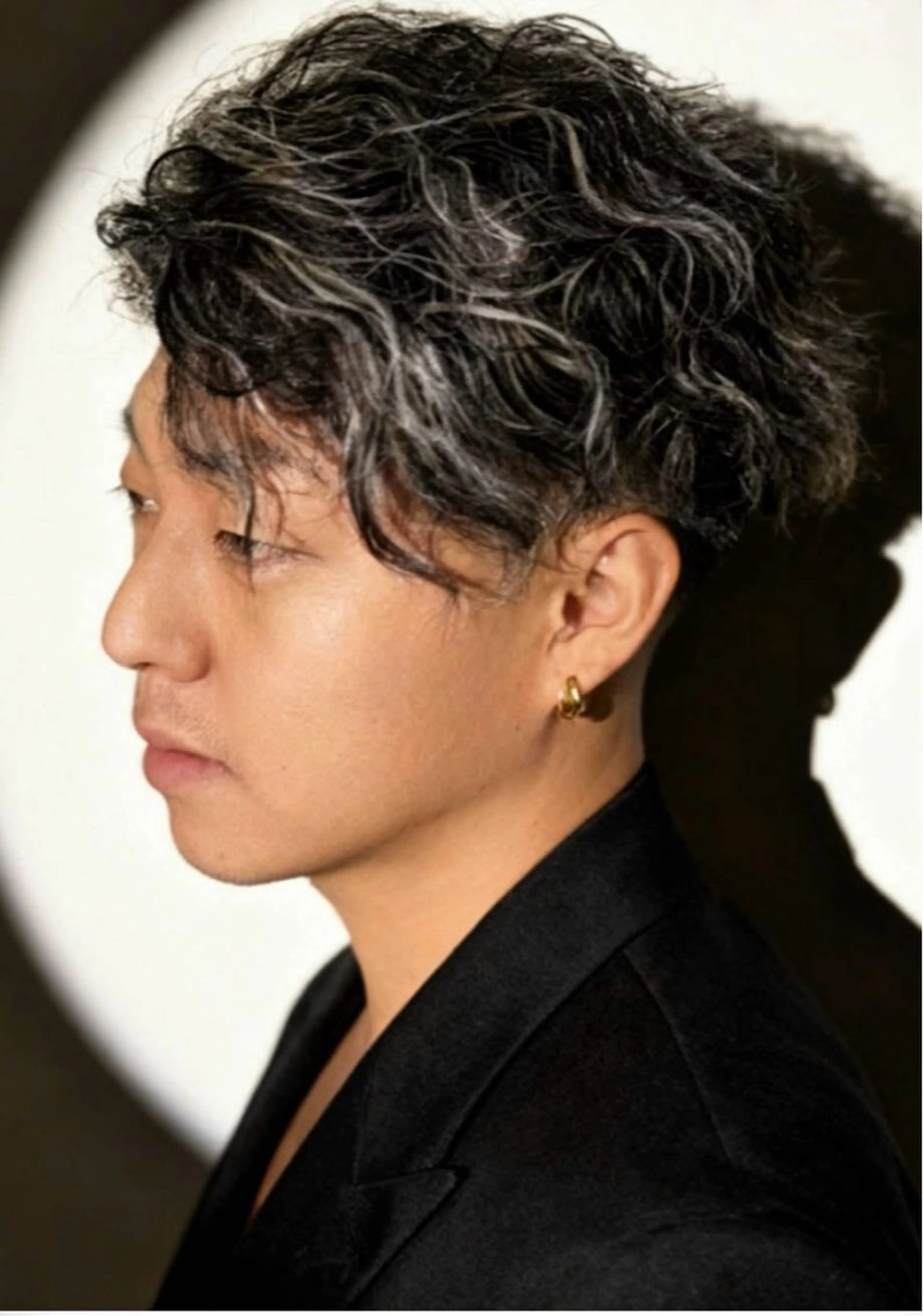 ミディアム カラー プライベートサロン ノアTAKAのヘアスタイル