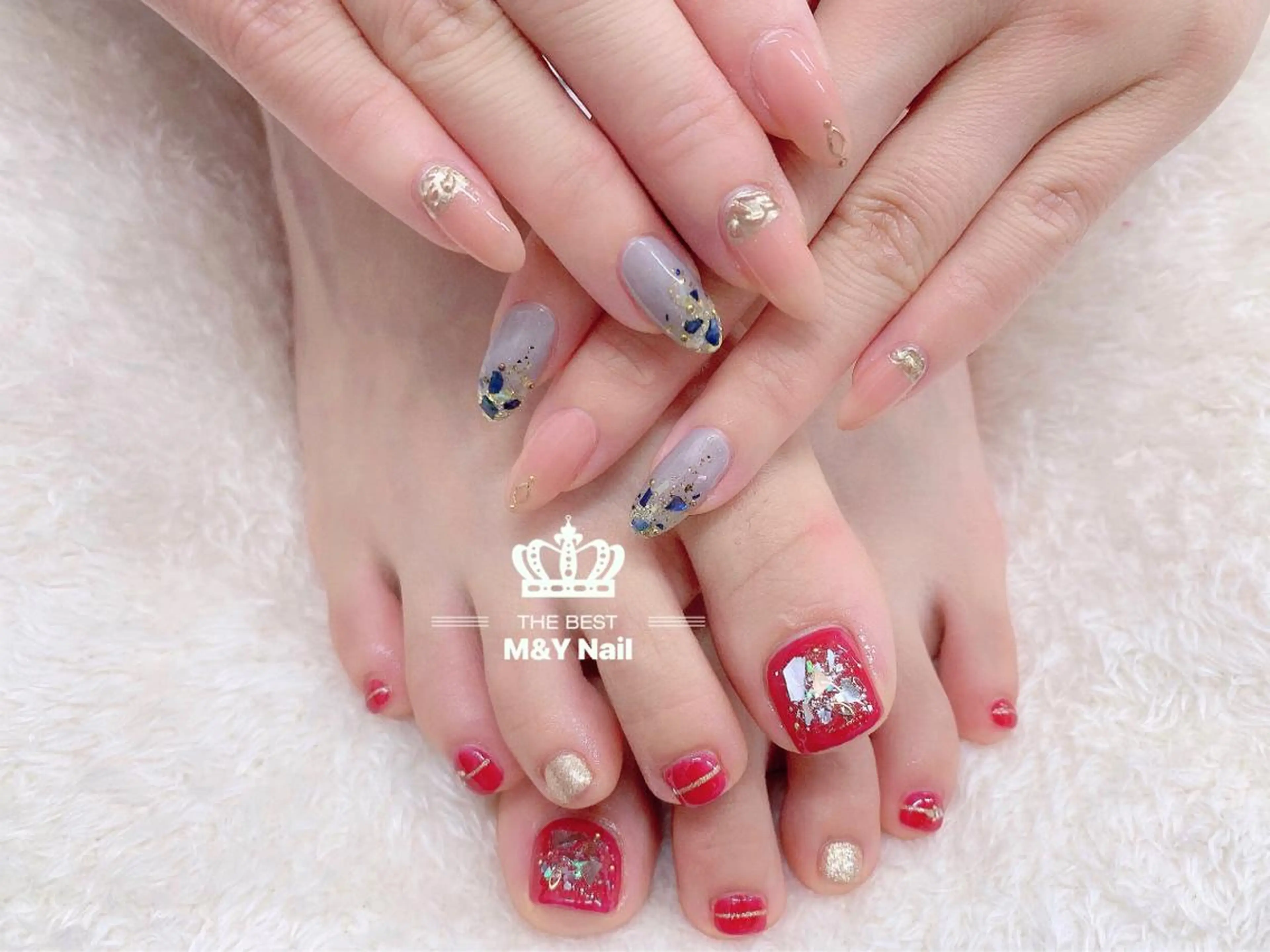 ネイル ハンドネイル フットネイル M&Y NailSalonのネイルデザイン