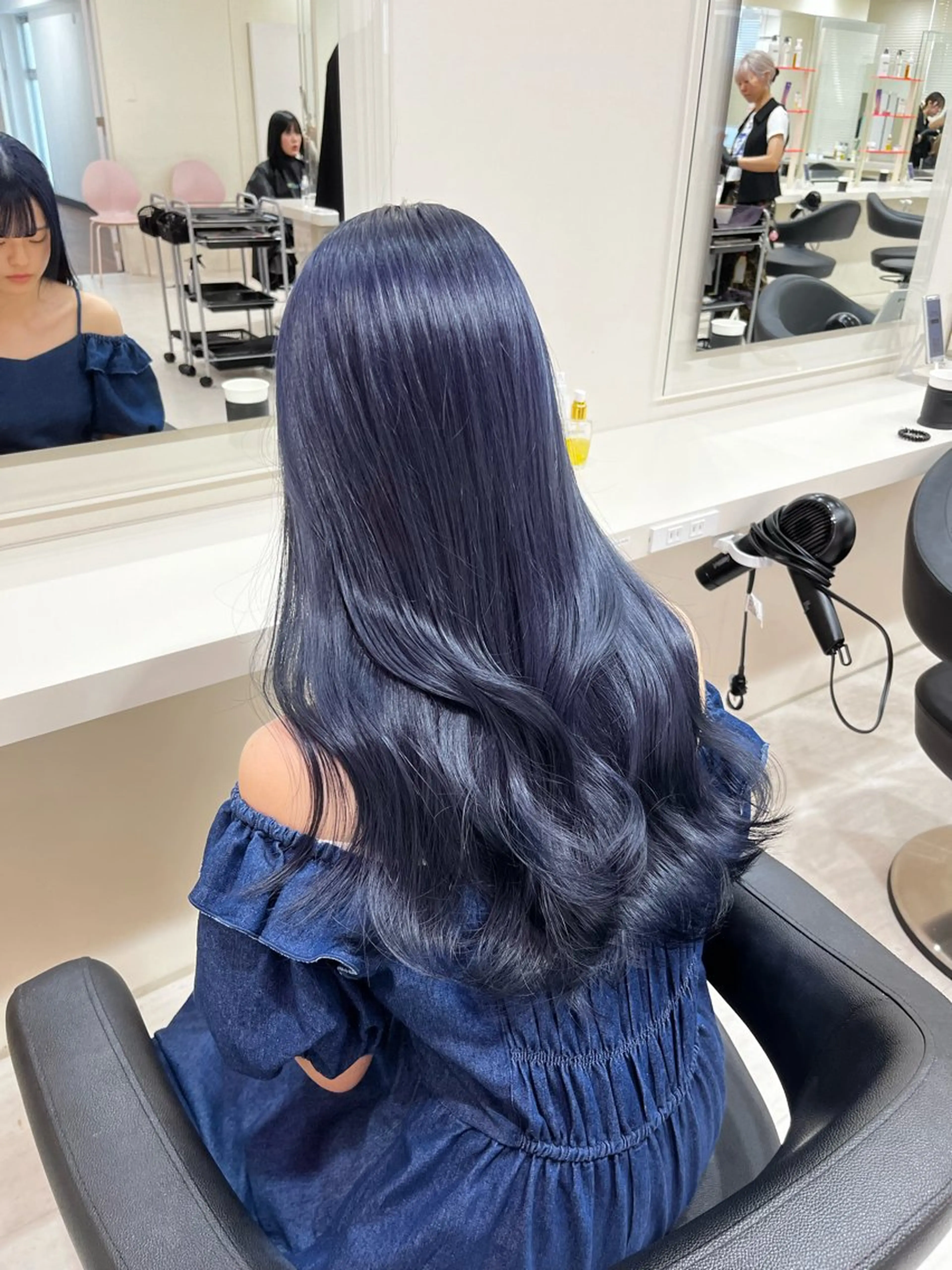 ミディアム カラー ヘアカラー 💟RINNA 艶カラー💟のヘアスタイル