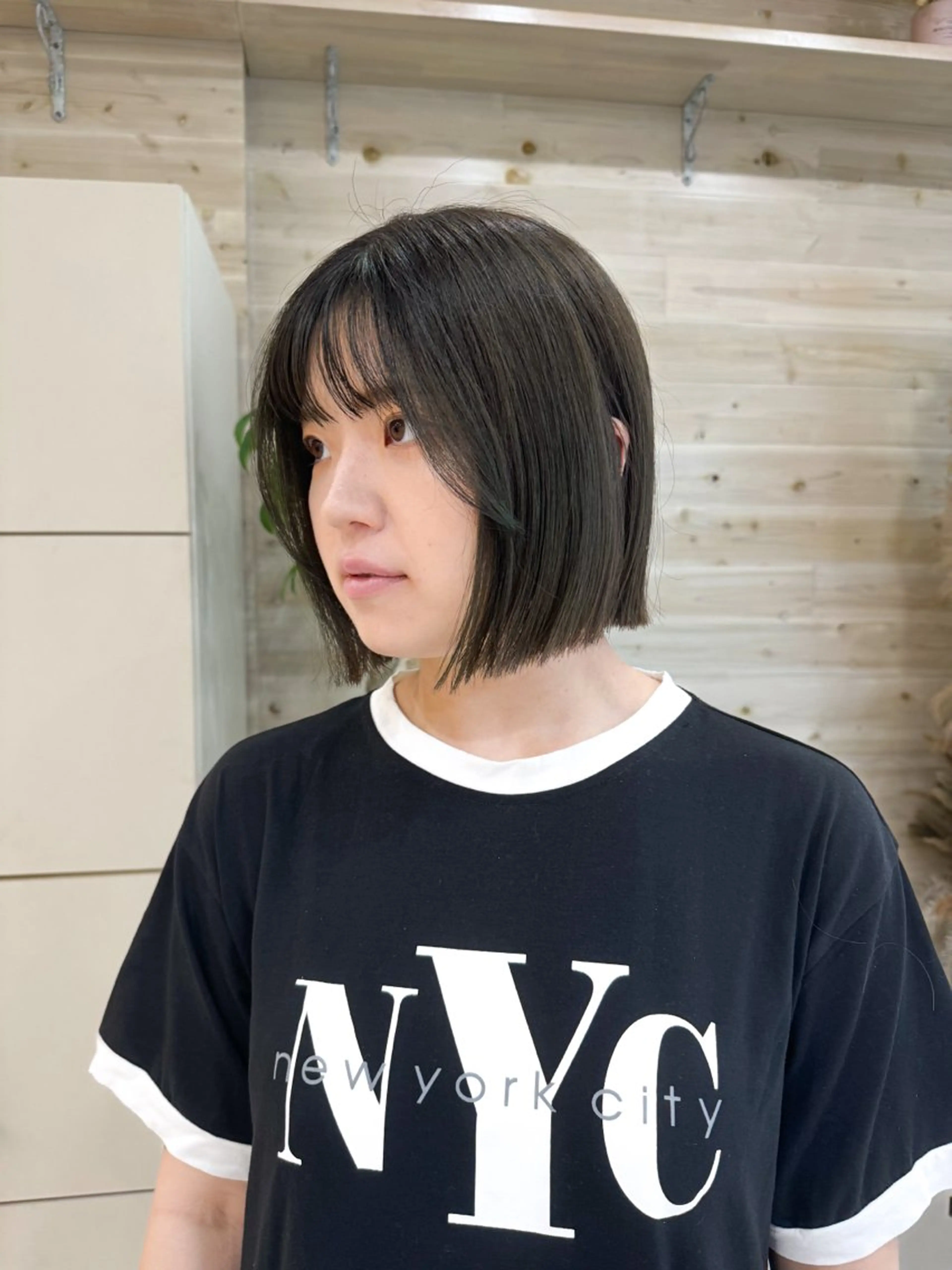 ショート カラー ボブ カット ヘアカラー トリートメント Seeknext // Rukaのヘアスタイル