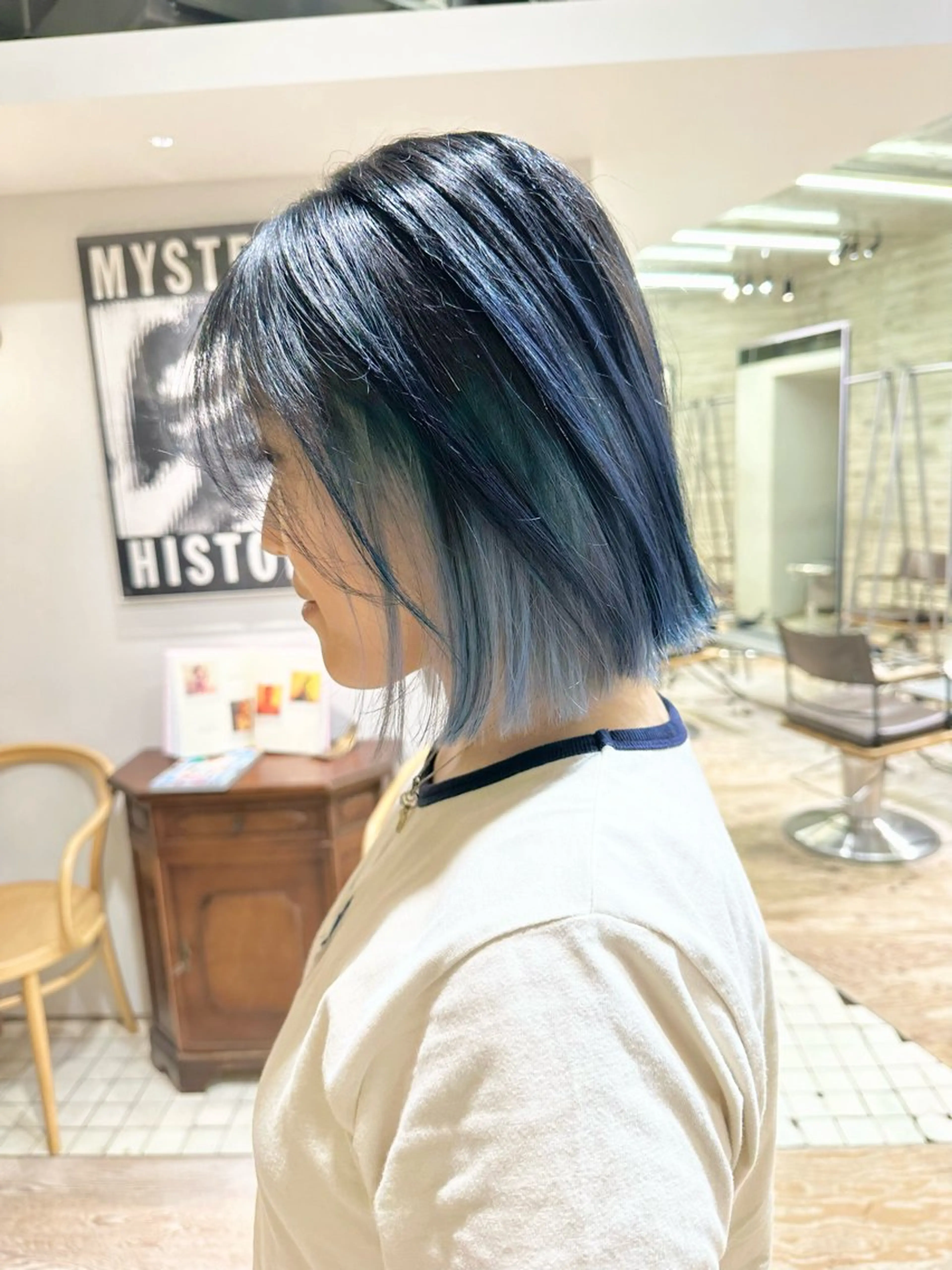 ショート カラー ヘアカラー トリートメント ヘッドスパ ヘアセット kai .のヘアスタイル