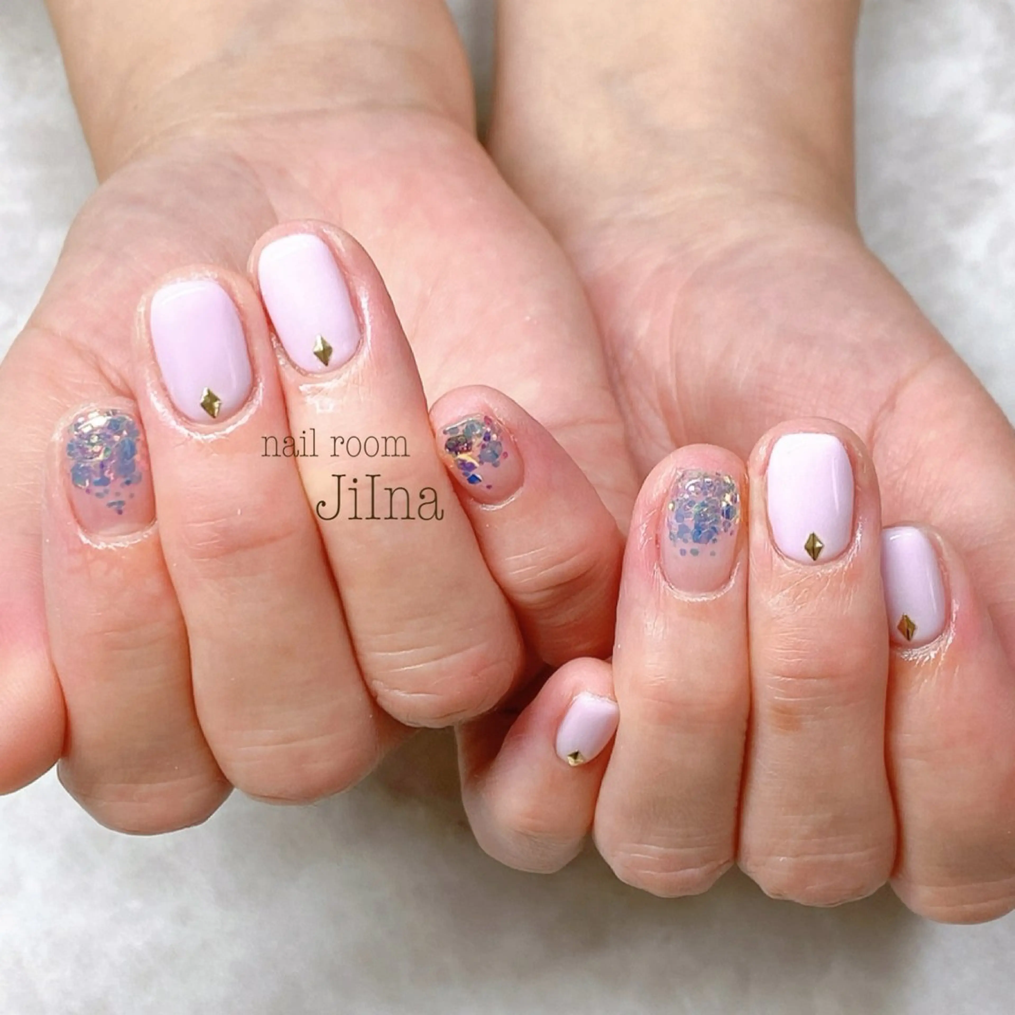 ネイル 持ち込み JiIna nailのネイルデザイン