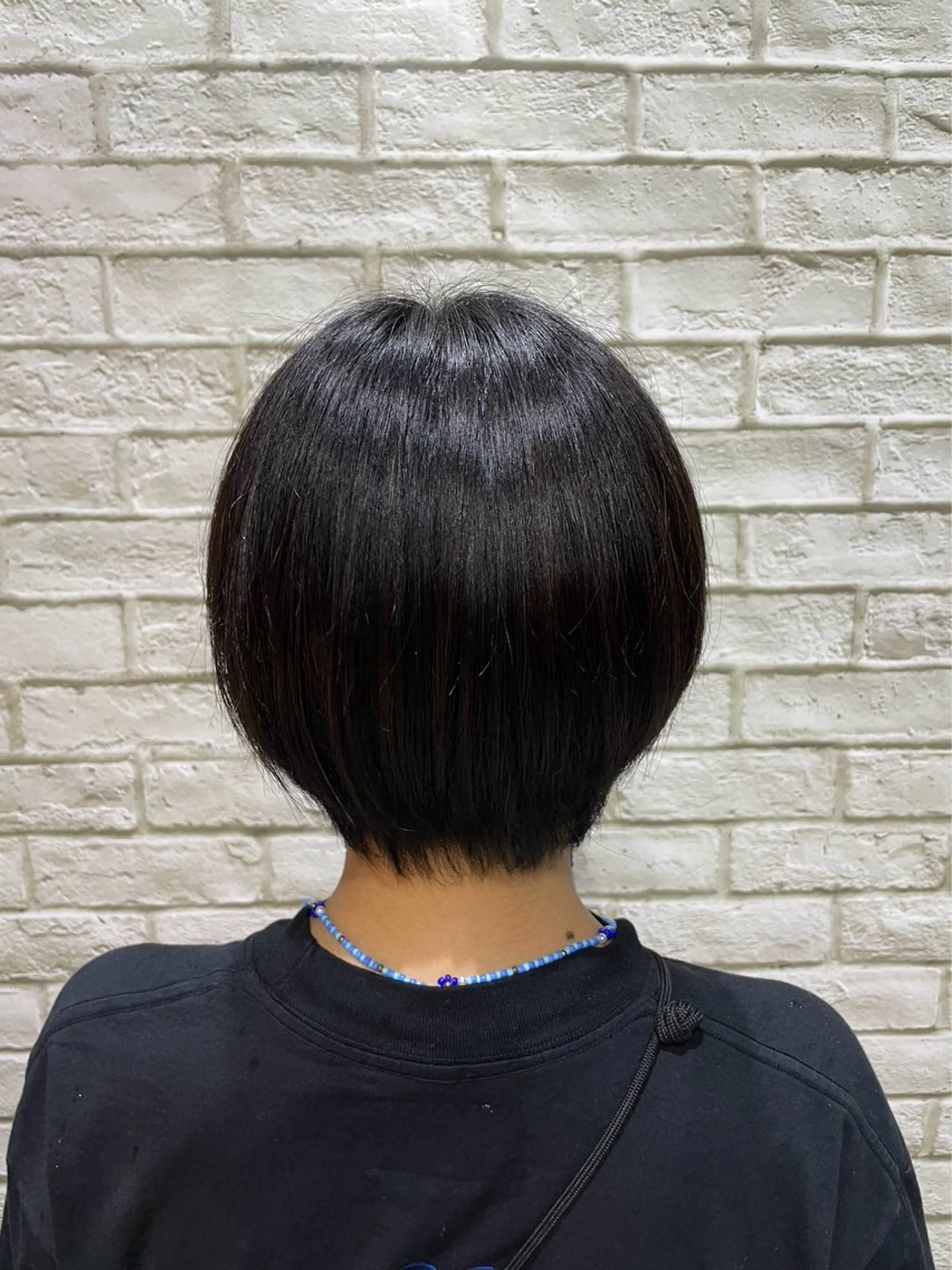 ショート 中村/艶カラー/ハイ ライト/髪質改善のヘアスタイル