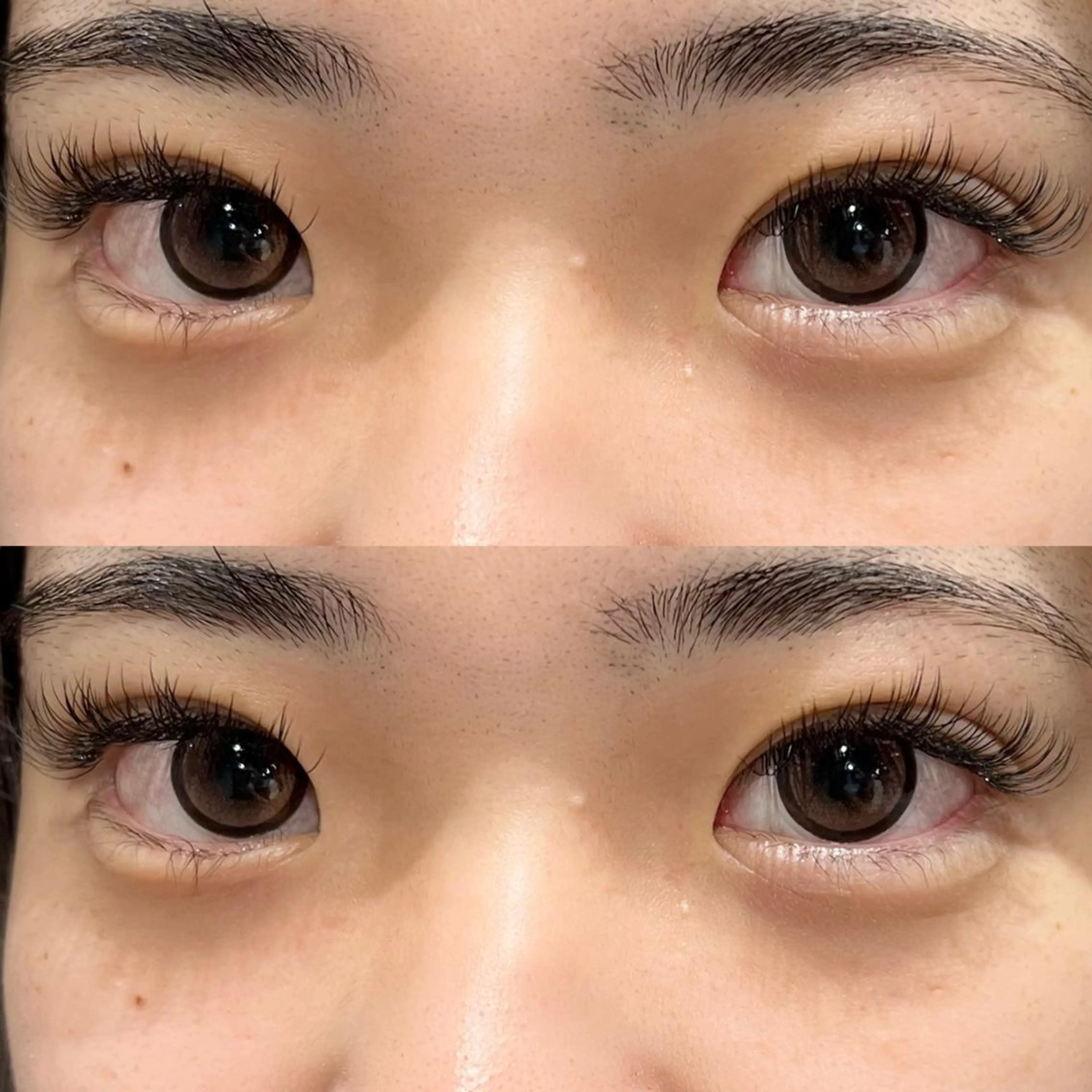 マツエク・マツパ フラットラッシュ 目尻長め セクシー diarblue Hoshiのマツエク・マツパデザイン