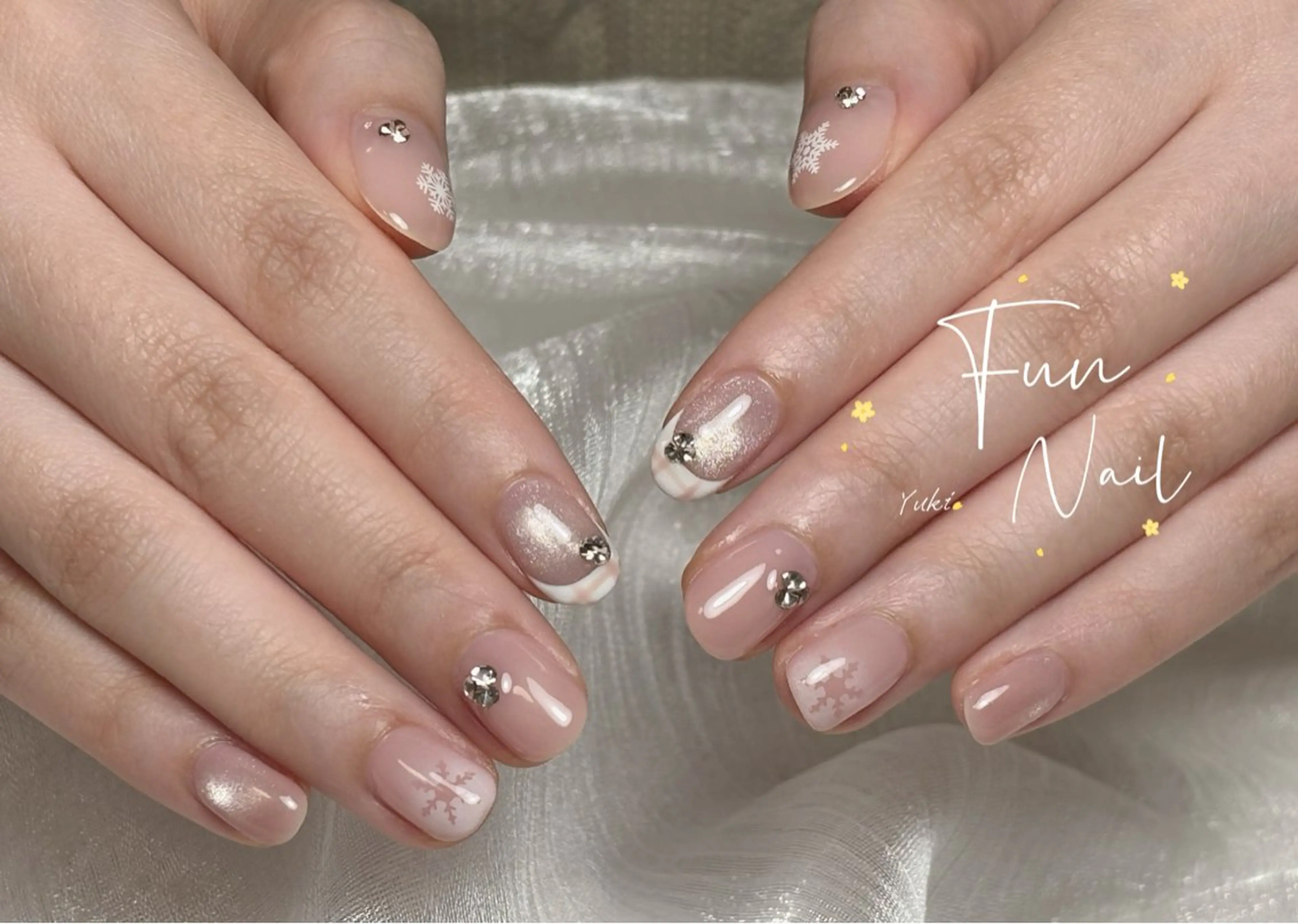ネイル ハンドネイル ファンネイル所属・Yuki 🎀Fun nailのネイルデザイン
