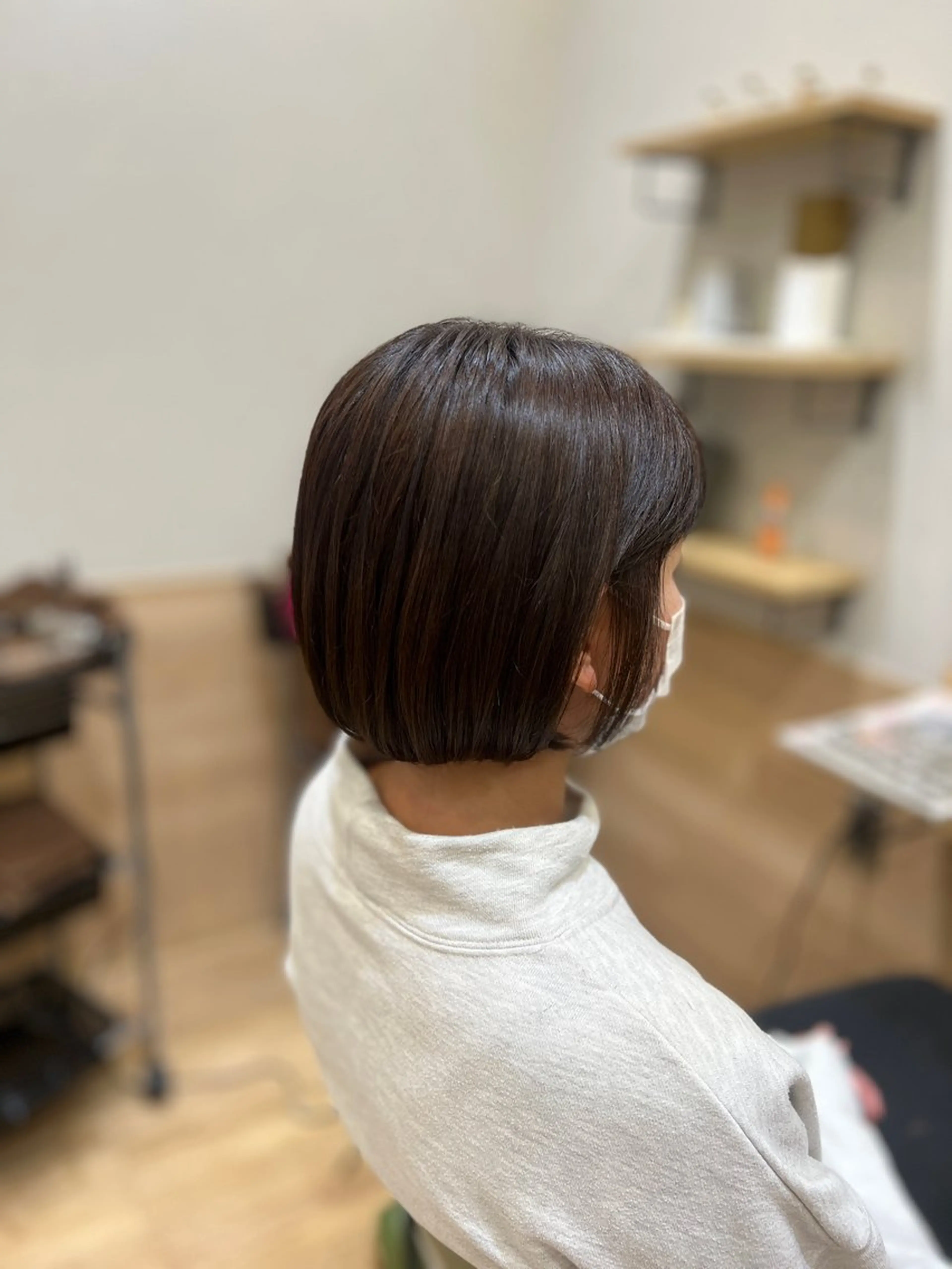 カラー カット ヘアカラー トリートメント 山口 玖瑠美のヘアスタイル