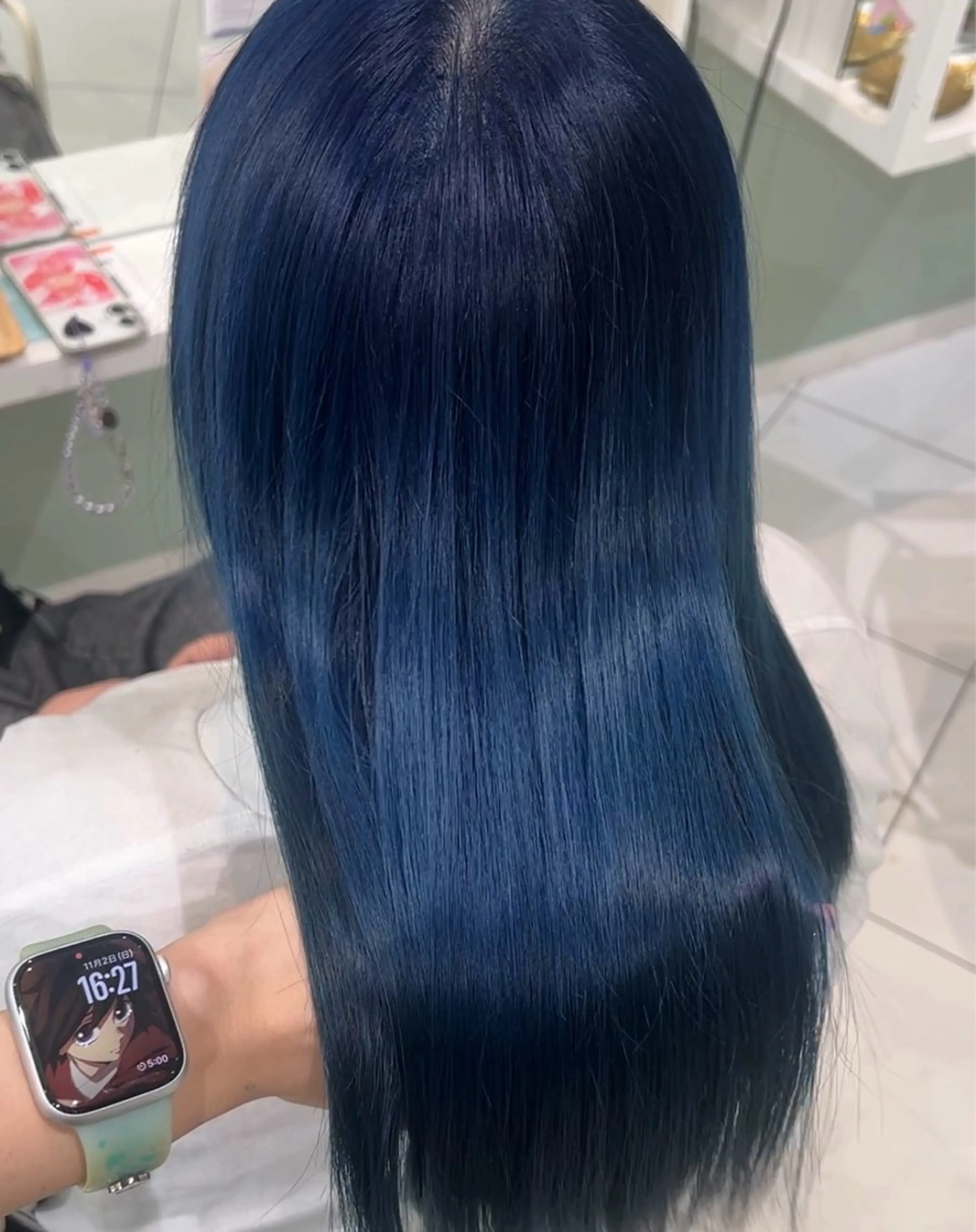 【練習モデル】全体ブリーチ(リタッチ🙆‍♀️)➕イルミナカラー🎨 デザインカラーOK ／⚠️説明文必ずお読みくださいの写真