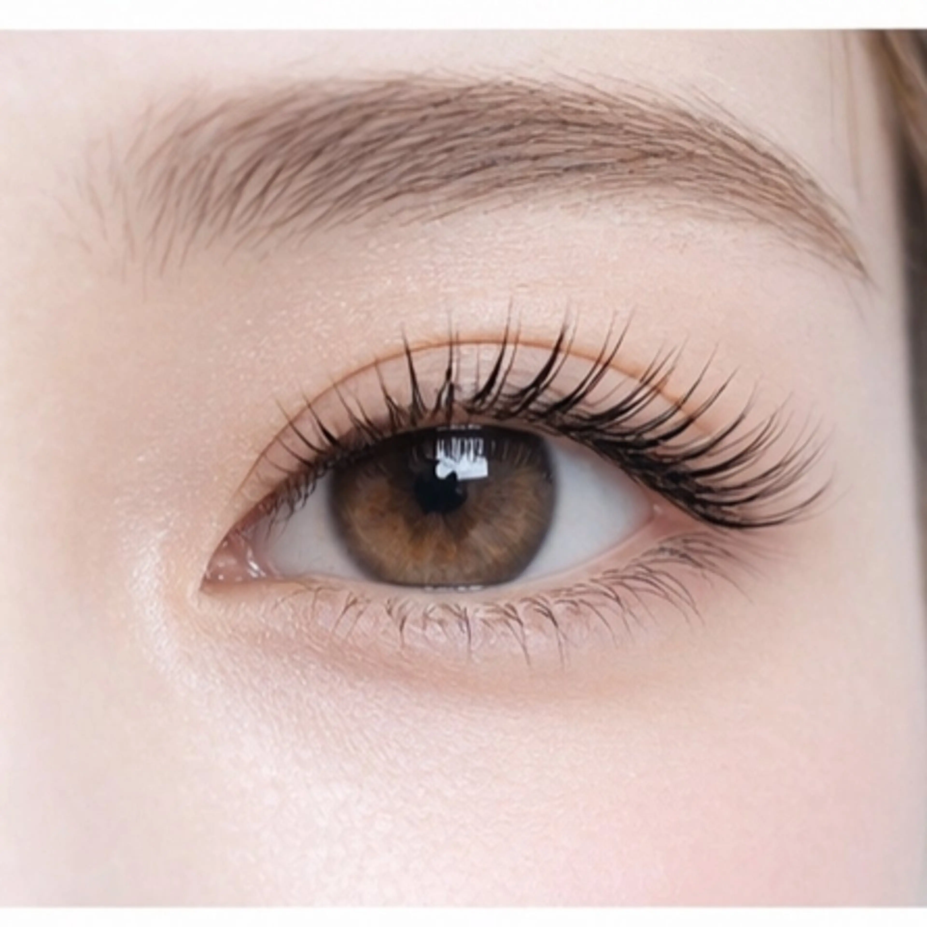 ナチュラル⭐アンドヘルシー【エクステ×パーマ】100本の写真