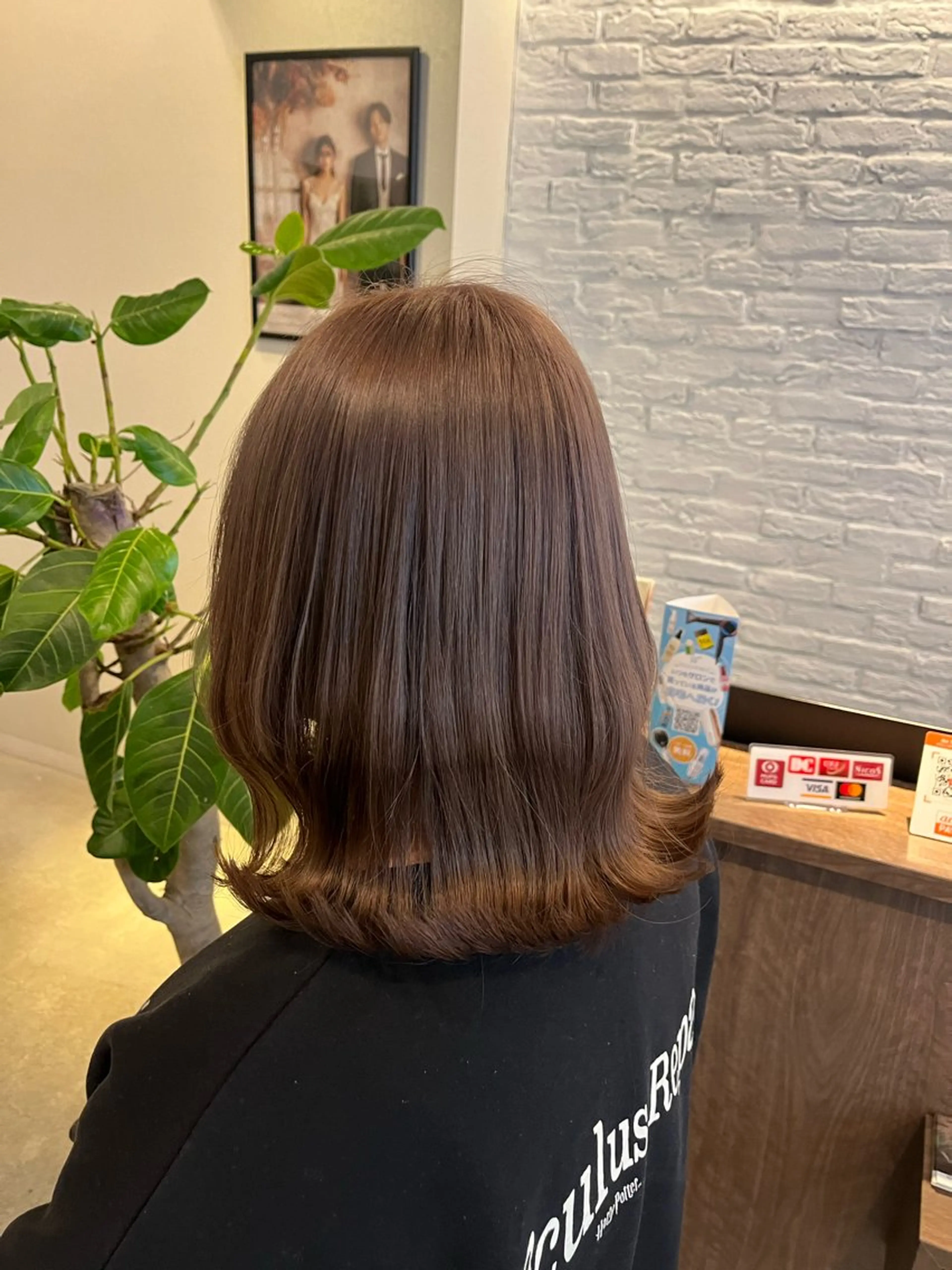 ミディアム カラー ブリーチ⏳艶カラー Natsukiのヘアスタイル