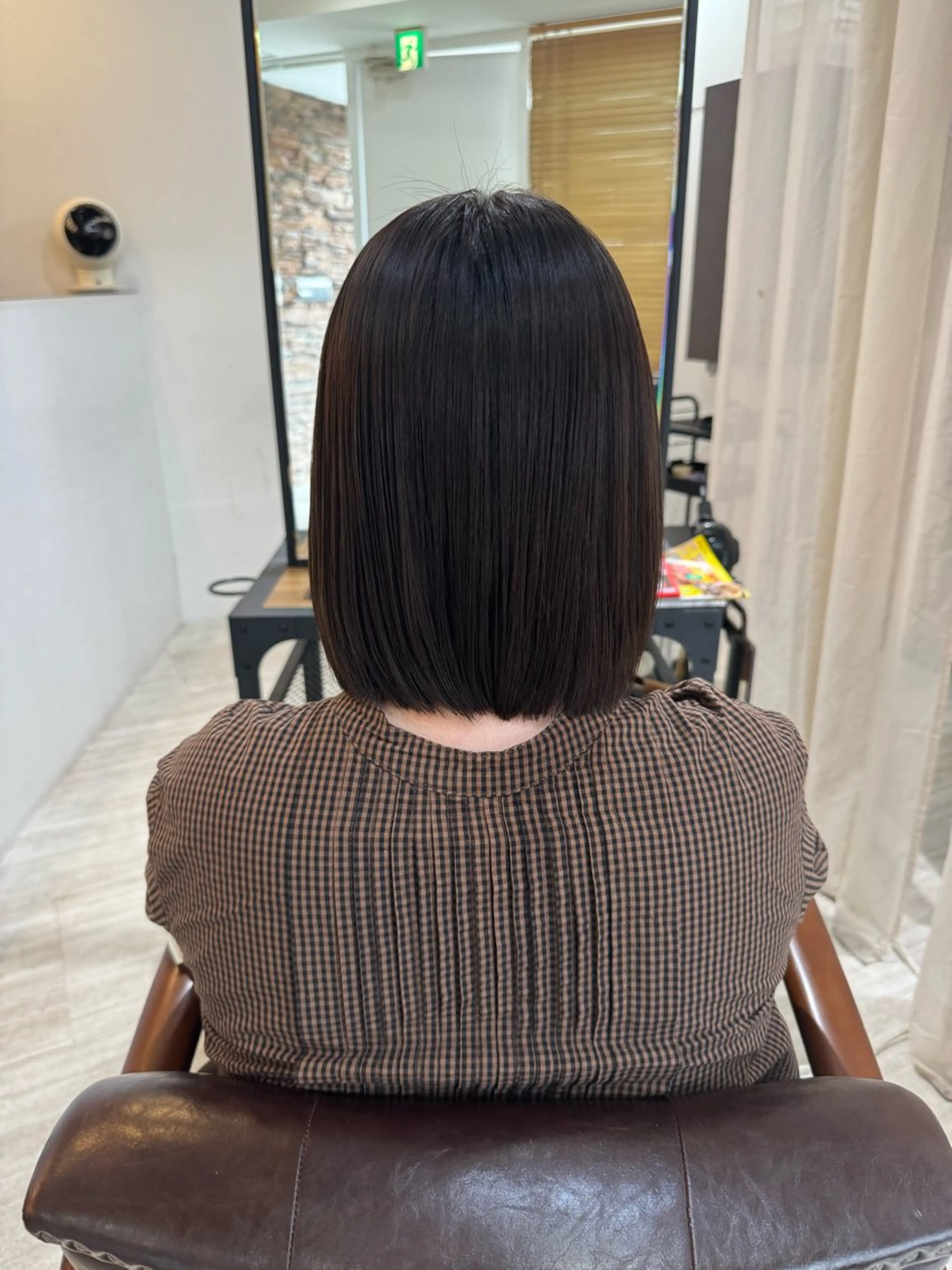 セミロング パーマ 美髪✨艶髪✨髪質改善 カラー特化❣大石優奈のヘアスタイル