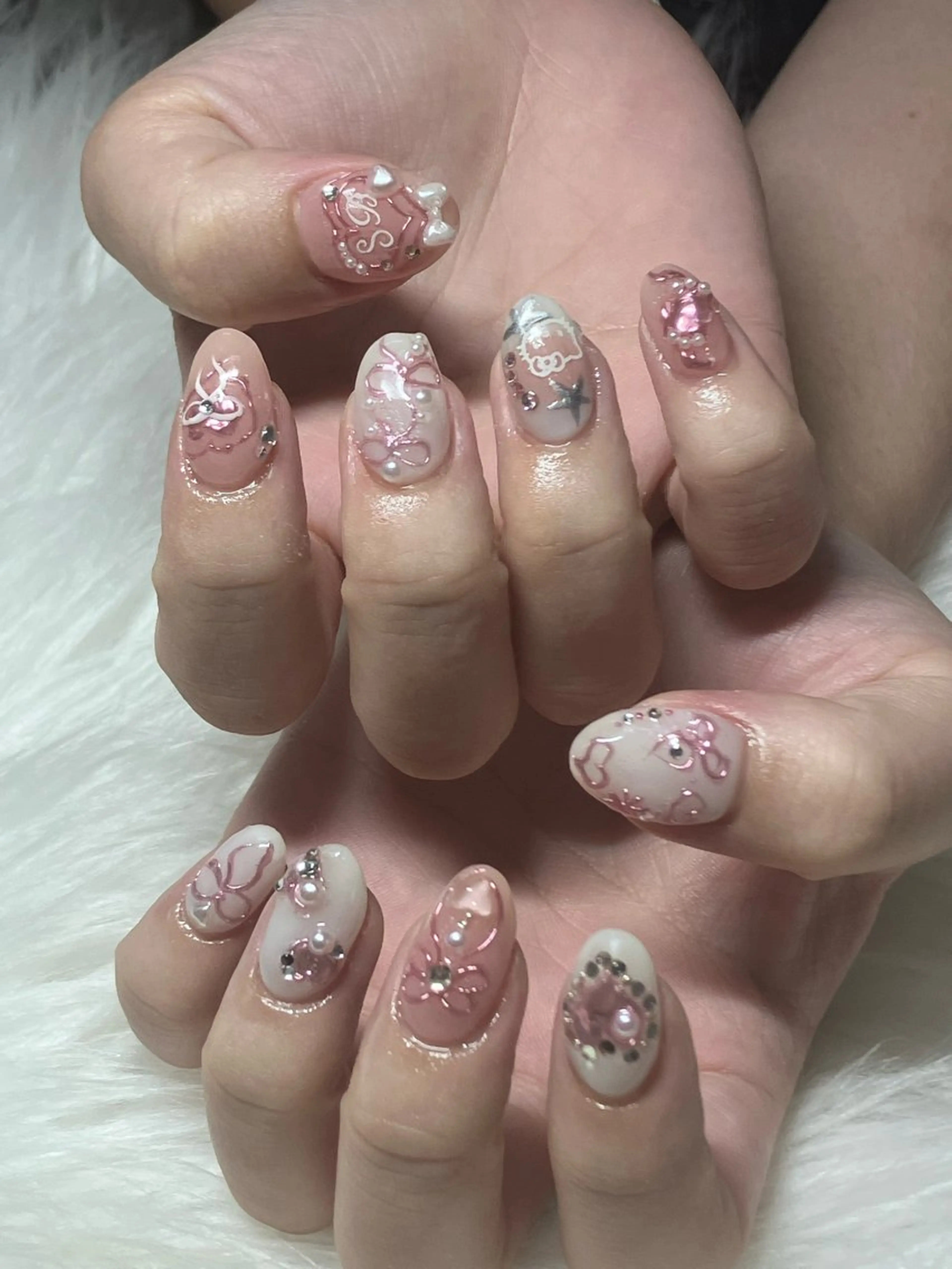 ネイル ハンドネイル ハンドケア 💜MIYA nail川崎店のネイルデザイン