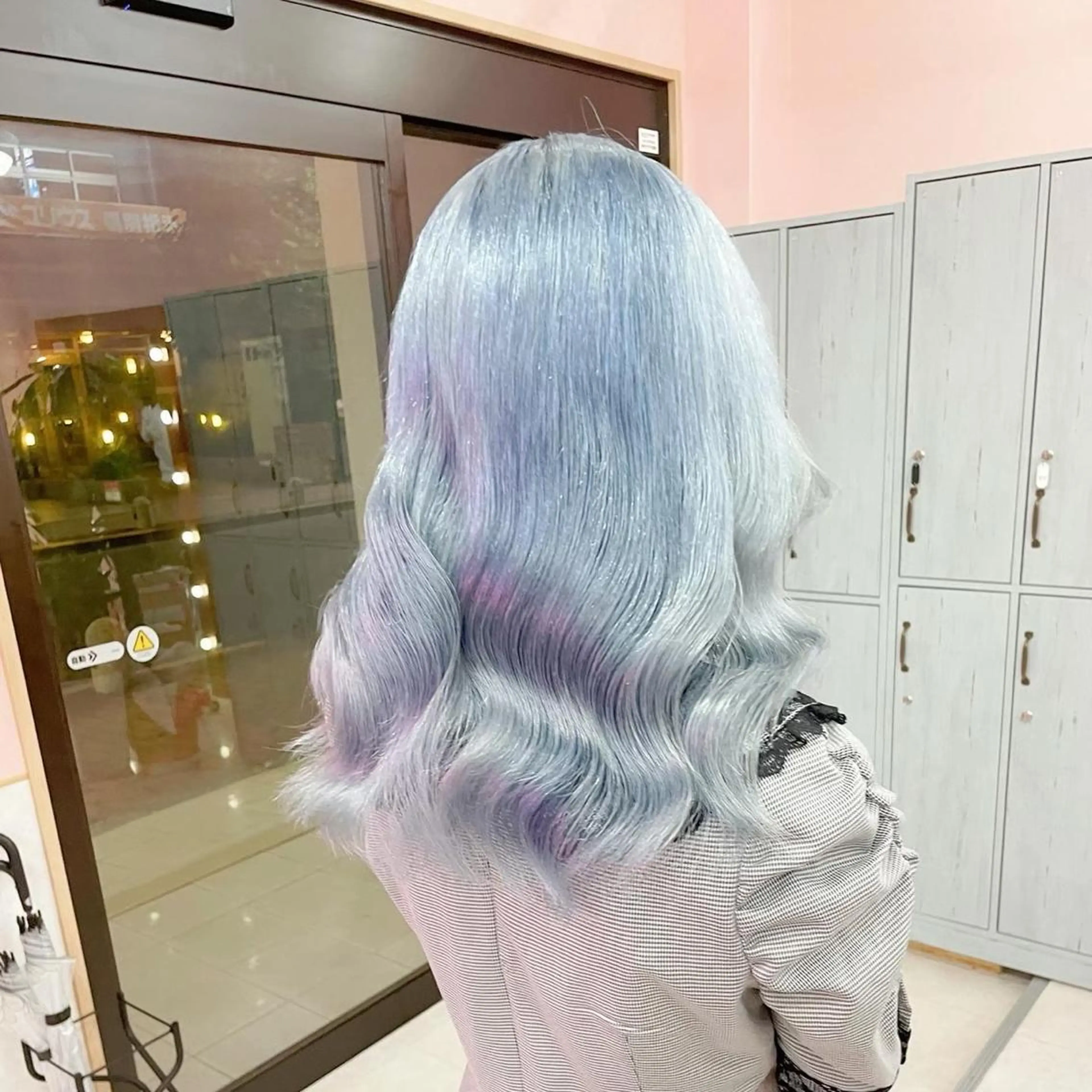 ミディアム ボブ フレンチガーリー ヨシンモリ レイヤーカット ウルフカット ヘアカラー トリートメント ❄️💛エクステ ブリーチ❄️yukiのヘアスタイル