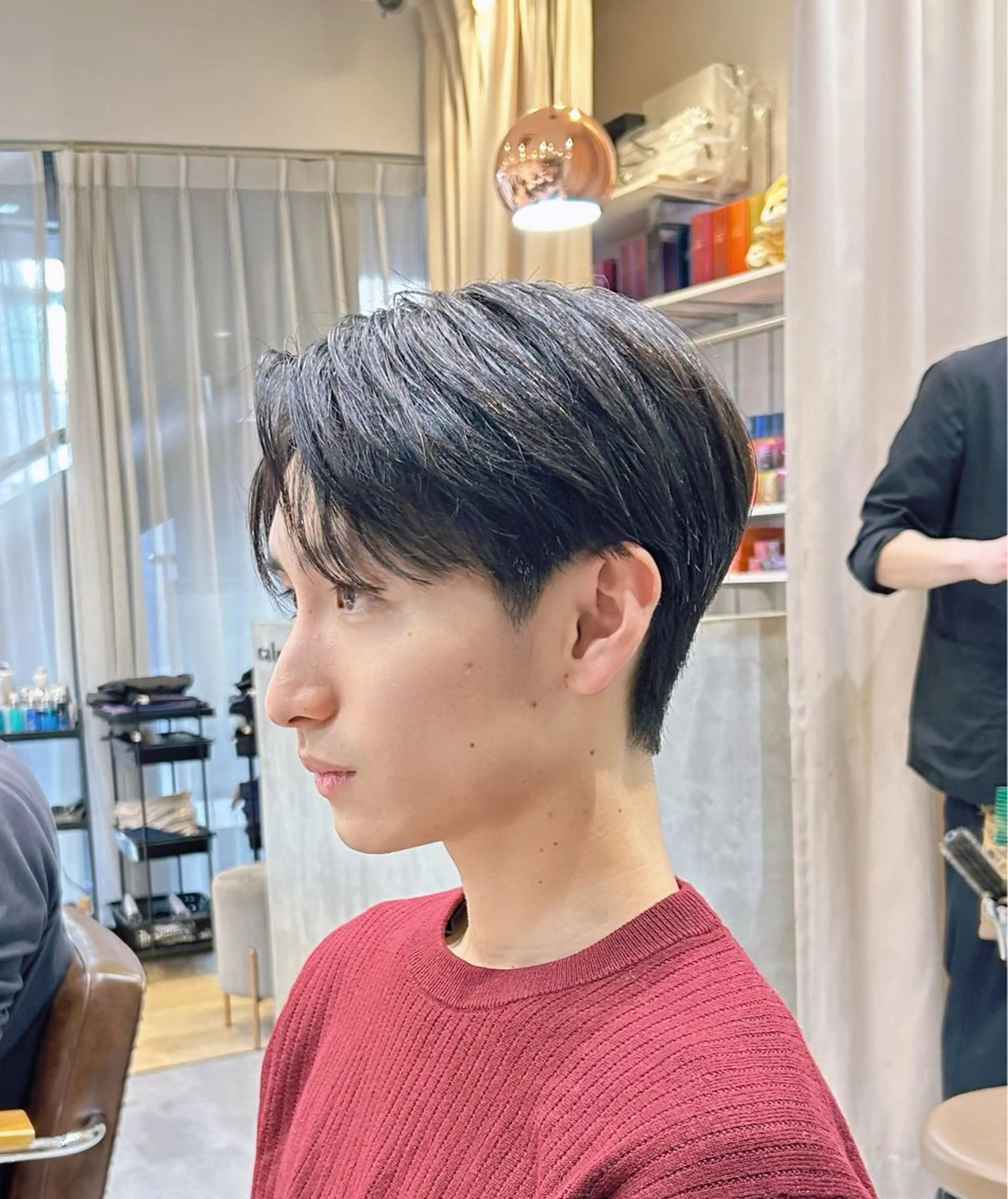 ショート メンズ calna by ELMO 上ノ井のヘアスタイル