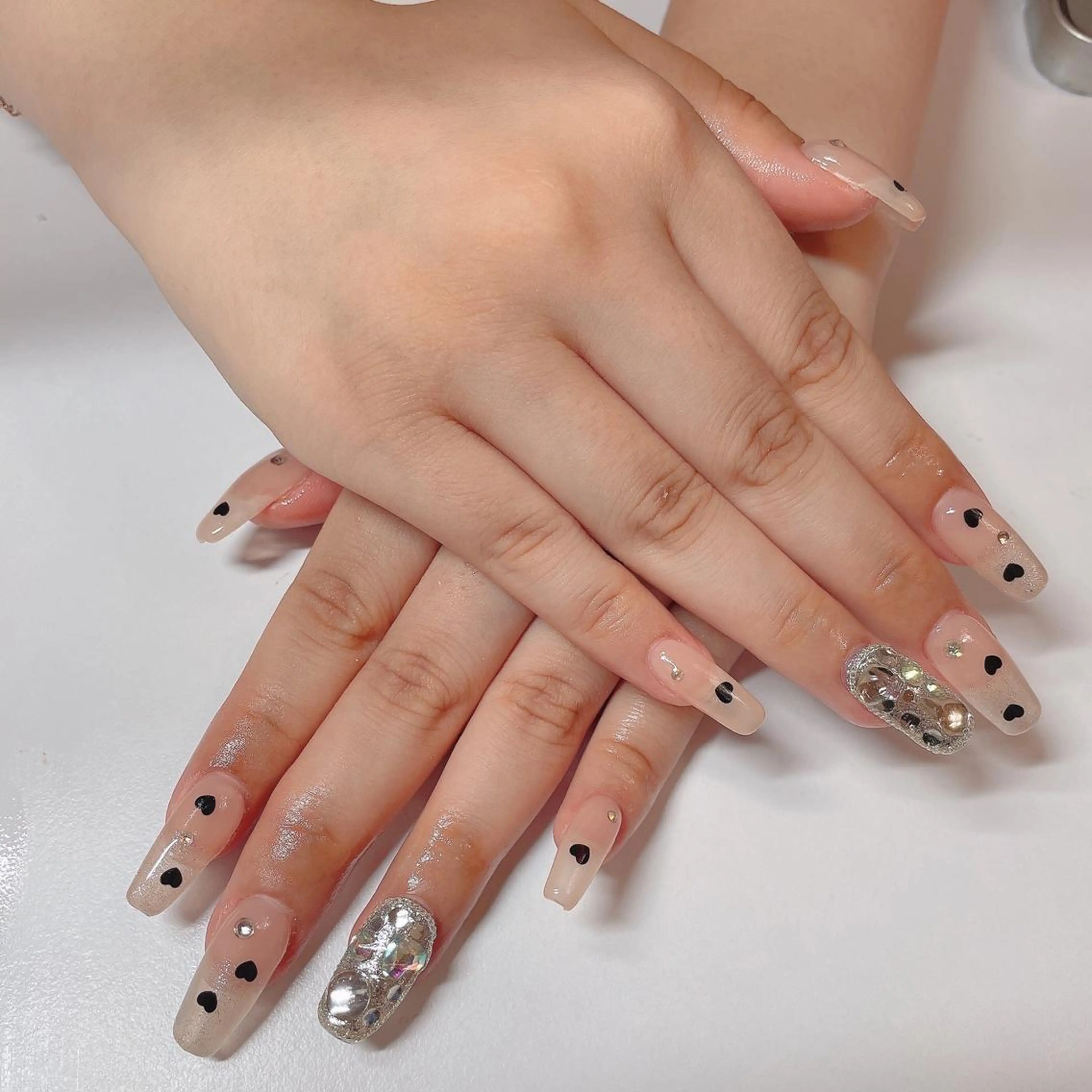 ネイル ハンドネイル ハンドケア パラジェル💅 オフ無料Pi.Harのネイルデザイン