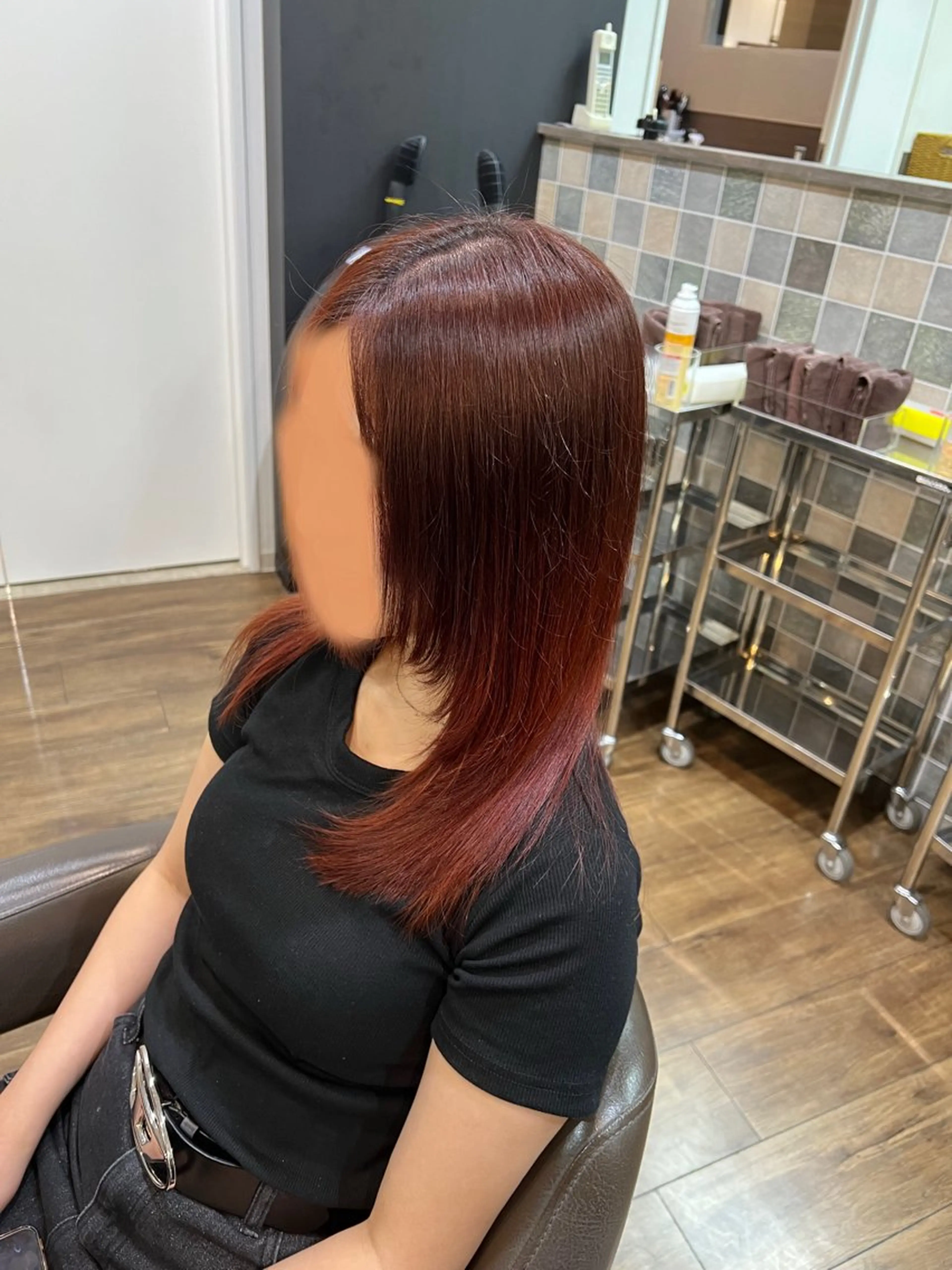 セミロング 【OMA】斎藤 竜雅のヘアスタイル