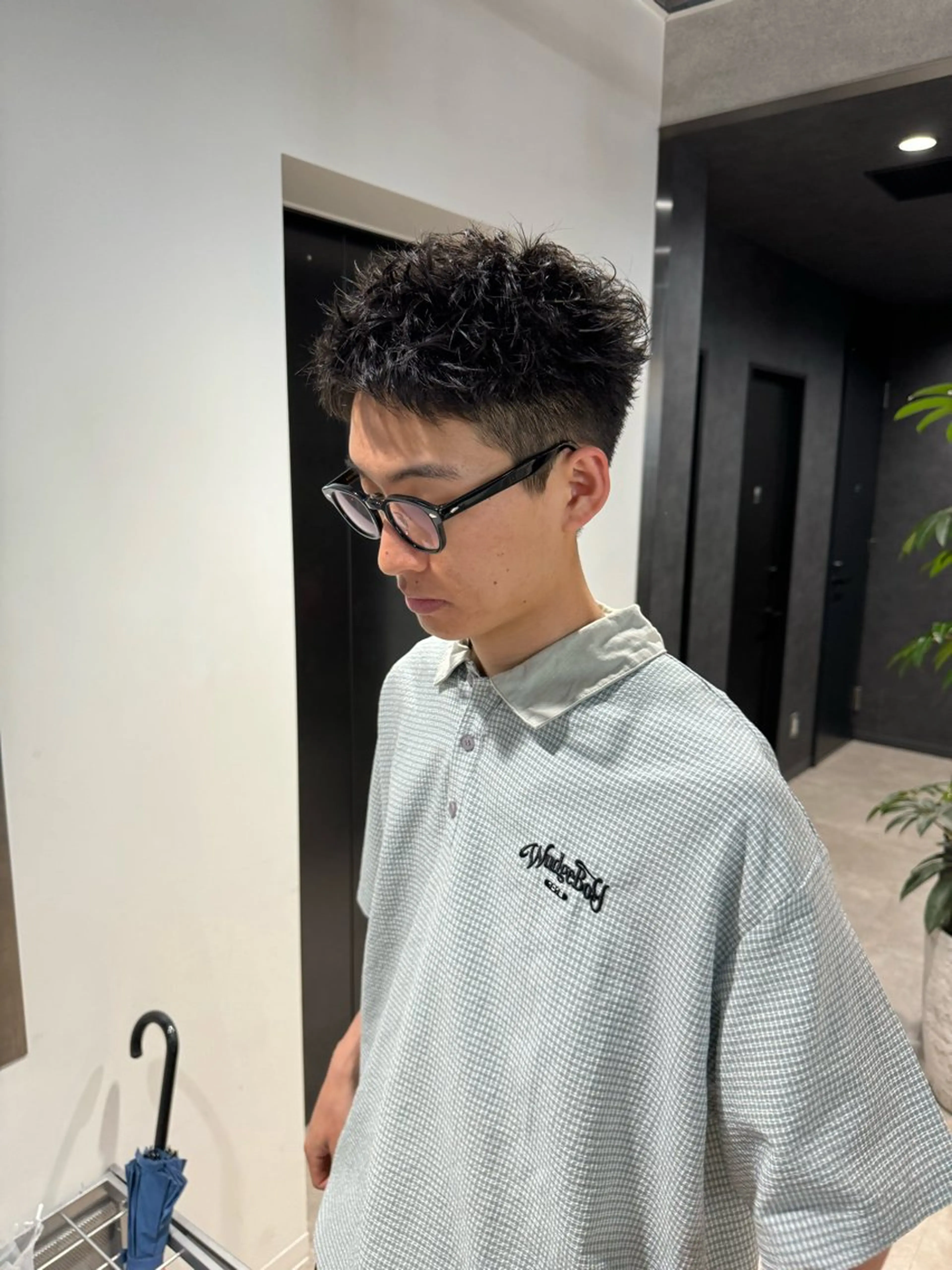 パーマ カット パーマ 【渋谷メンズ特化】 🔥BLUCK🔥のヘアスタイル