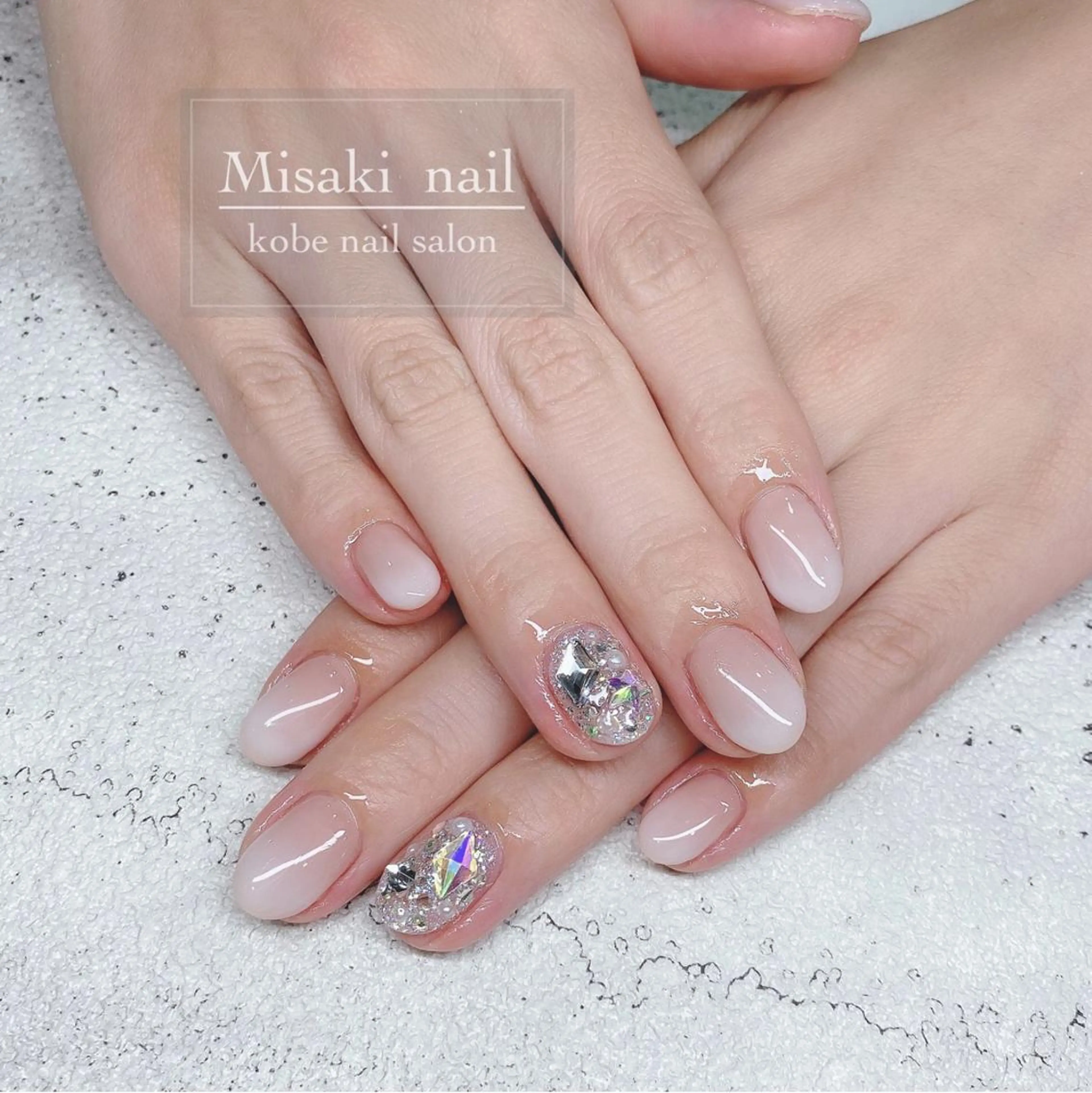 ネイル 韓国ネイル ワンホンネイル ハンドネイル nailsalon miinailsのネイルデザイン