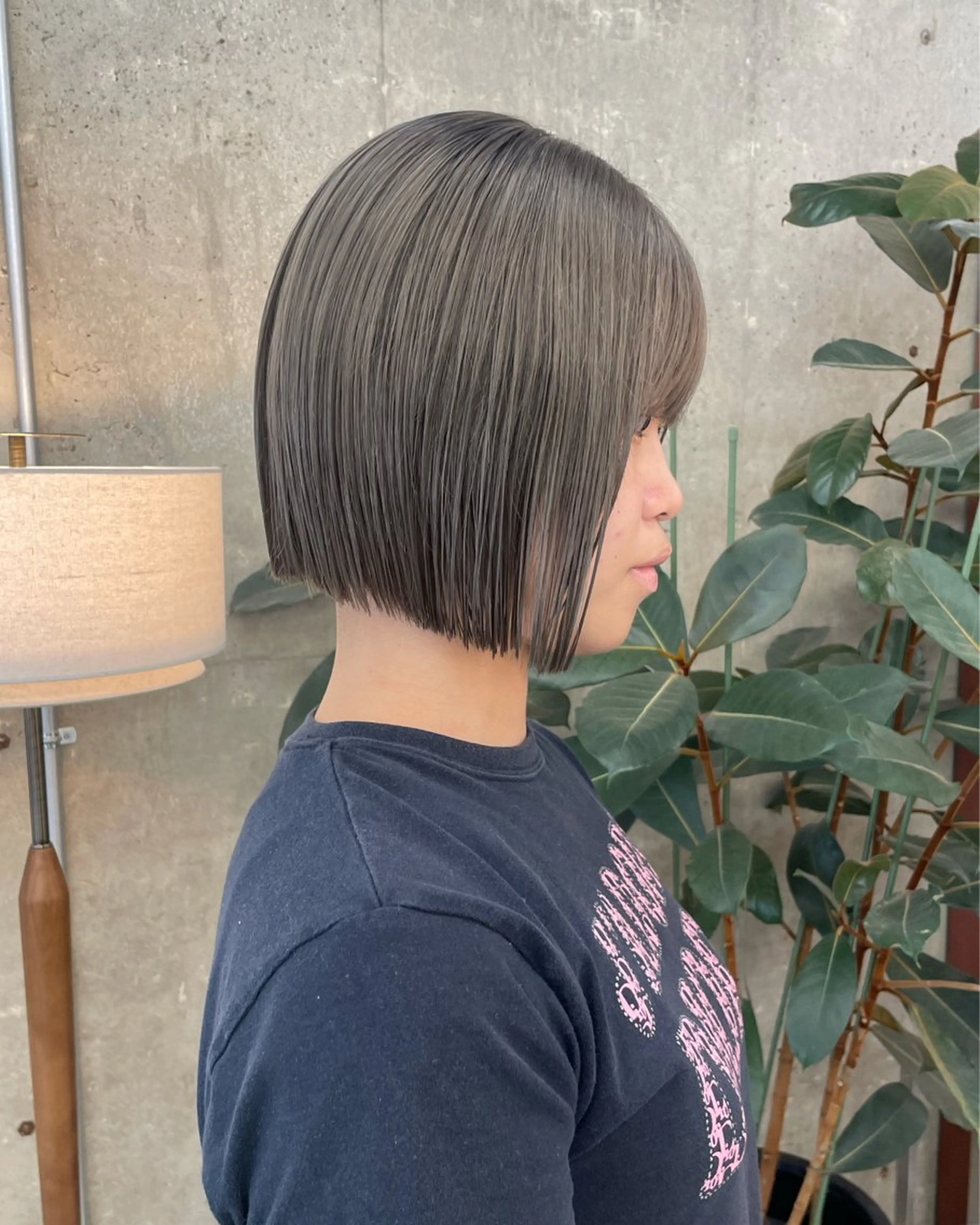 ショート ヘアカラー ボブ/ハイトーン YUIのヘアスタイル