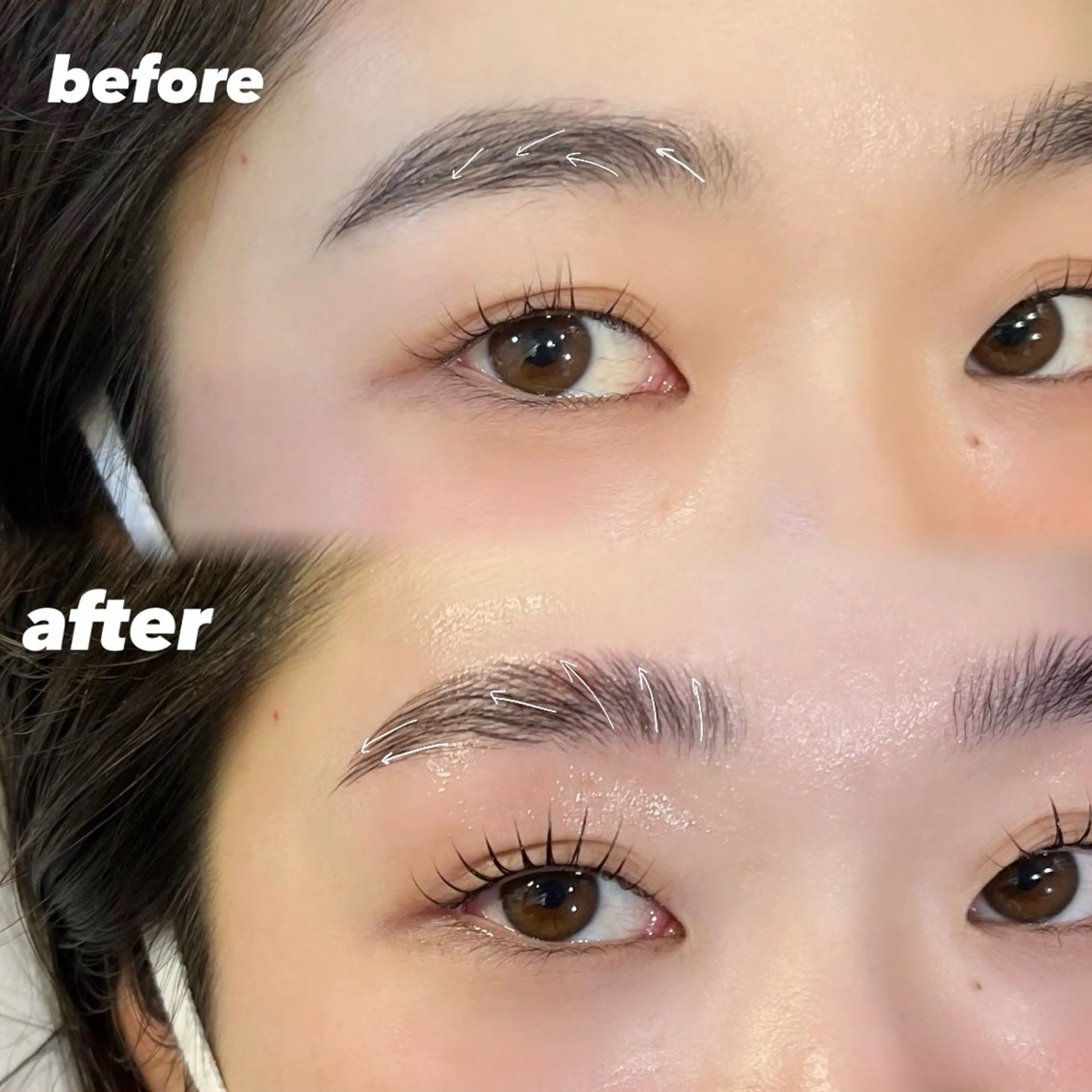 【ブロウリフト】（毛流れスタイリング）2回目以降＋1000円の写真