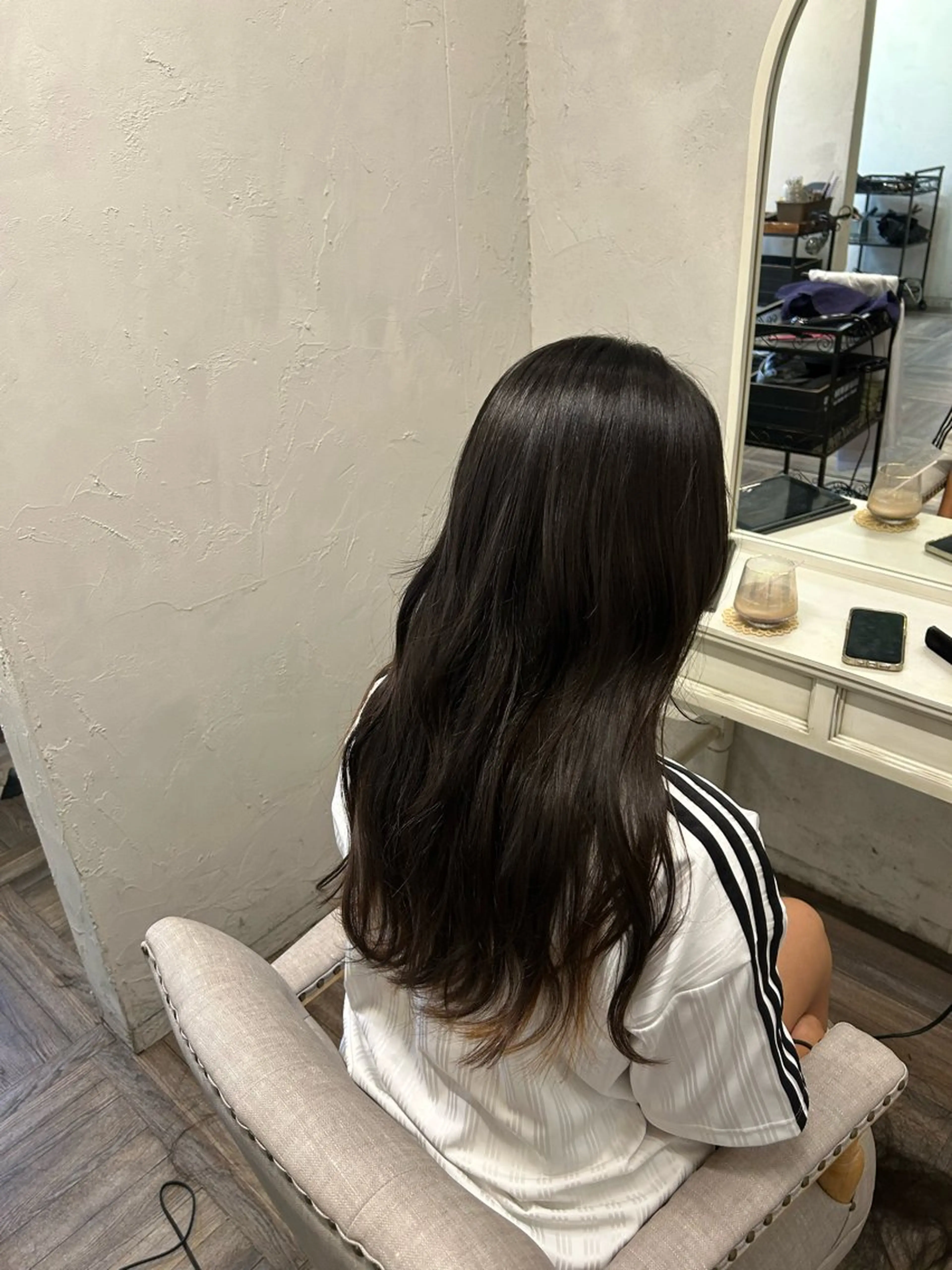 ロング カット veretta. あいりのヘアスタイル