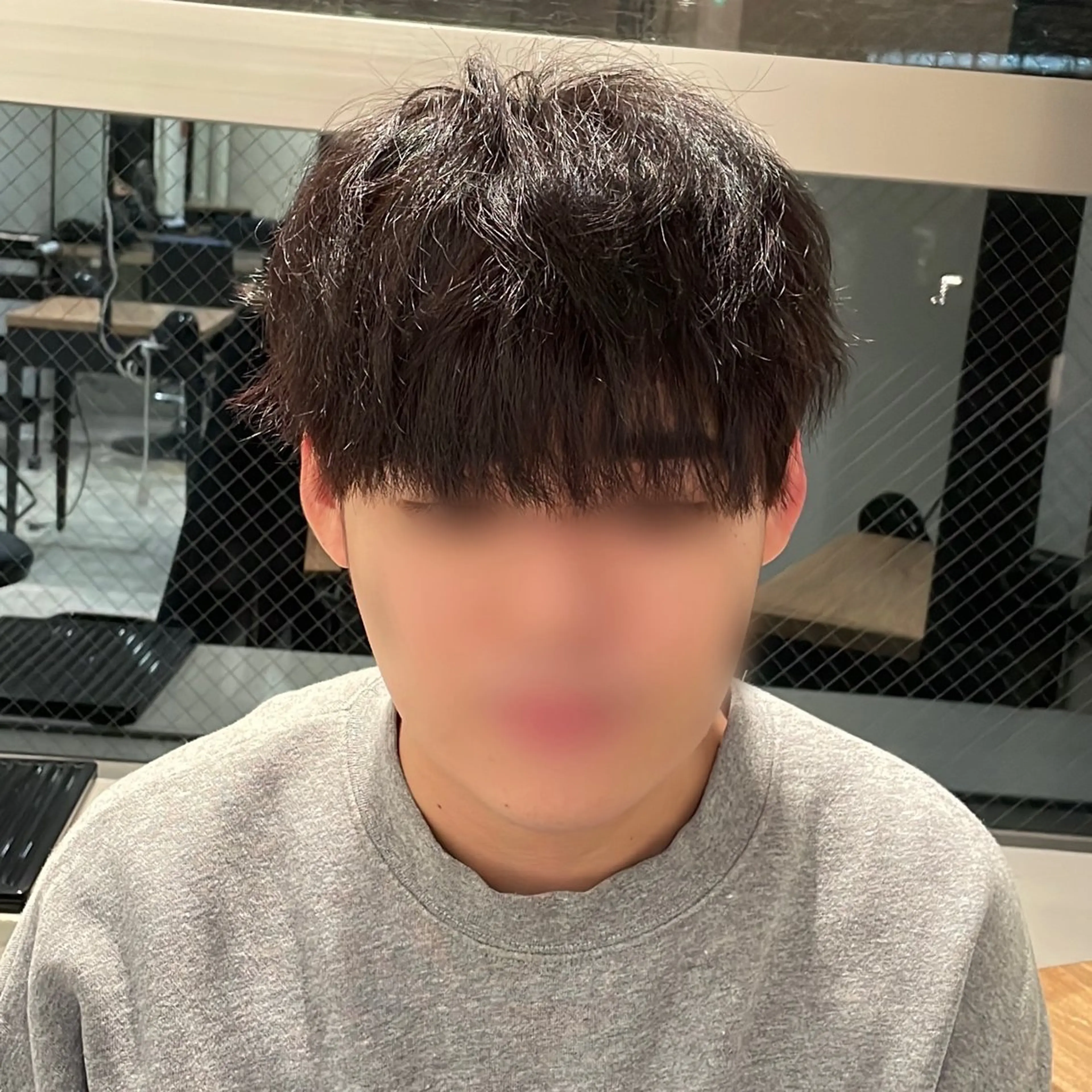 ショート カラー パーマ ヘアアレンジ メンズ カット ヘアセット パク・ボミン小野リエ 韓国ハーフ🦊のその他イメージ