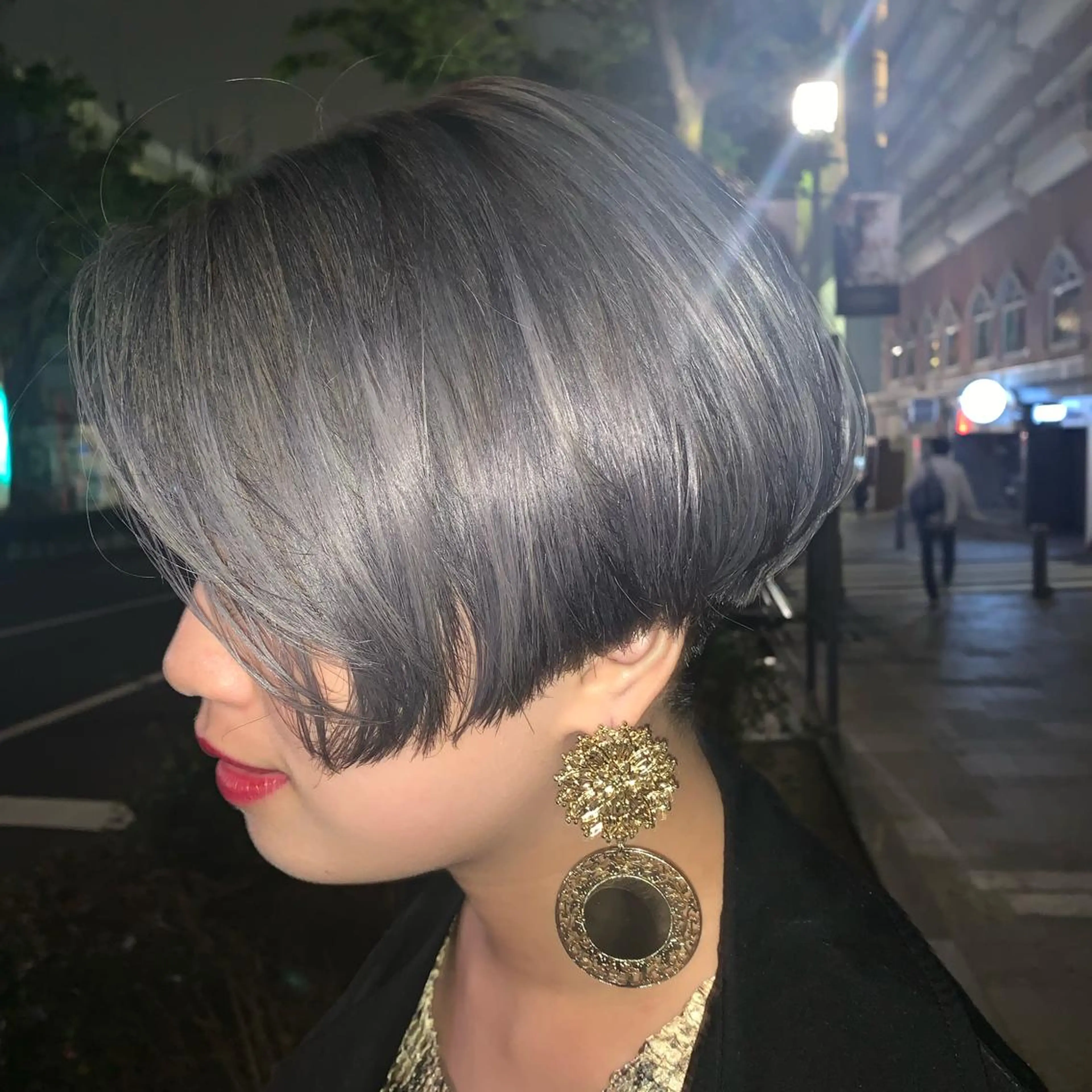 ショート タカノ ノゾミのヘアスタイル