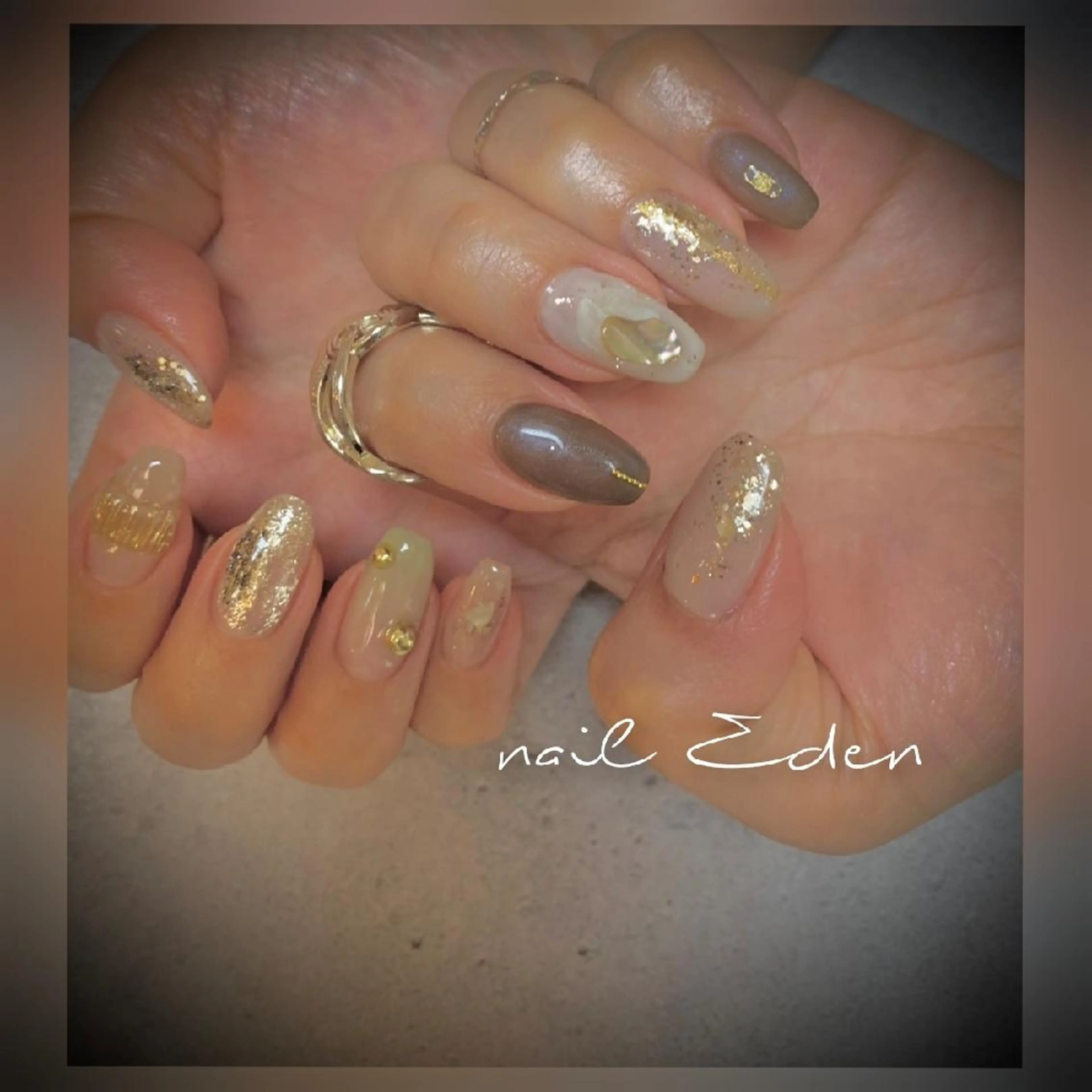 ネイル ハンドネイル ハンドケア Eden　private nail saron所属・Eden ♾️のネイルデザイン