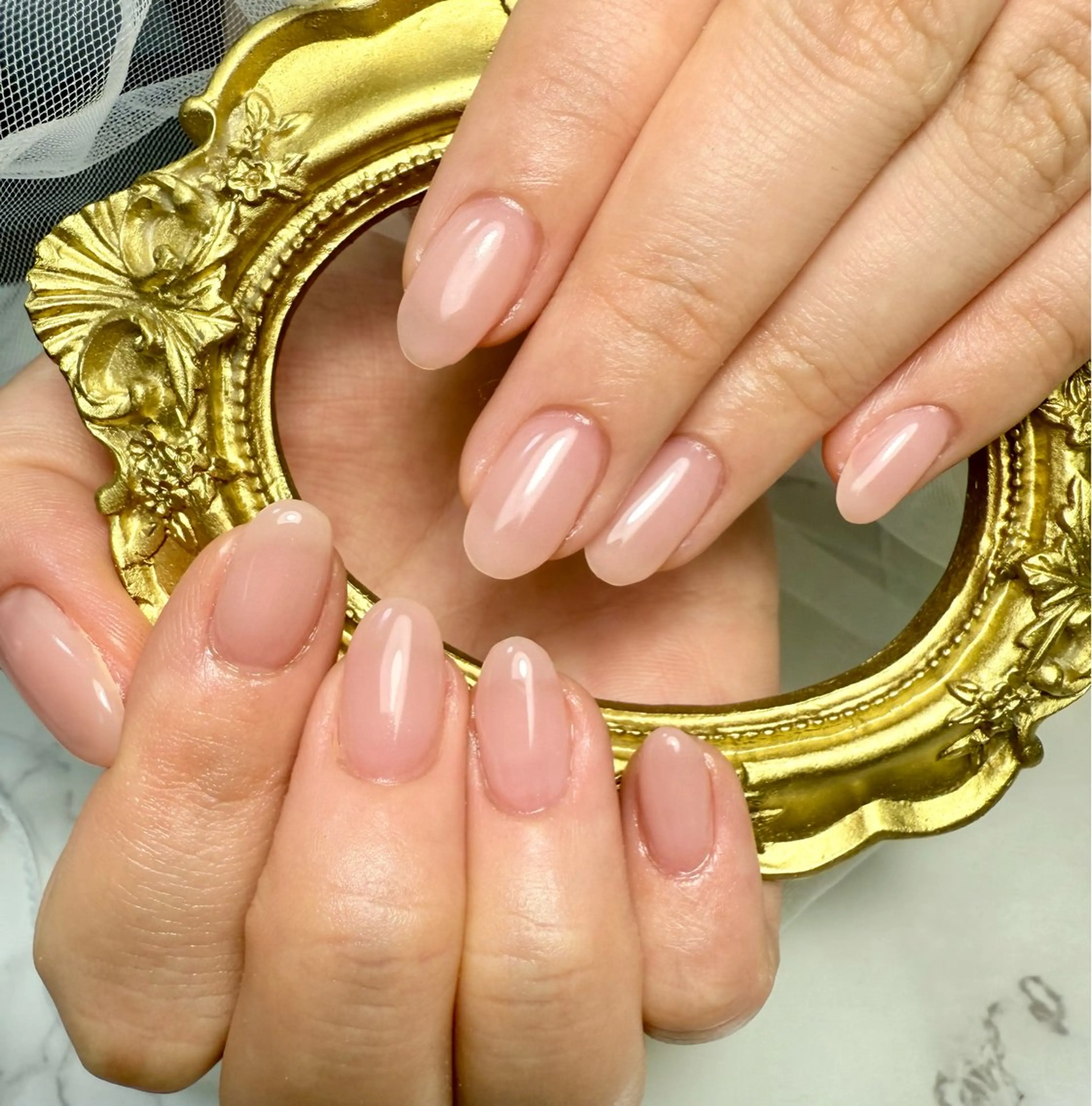 ネイル アートネイル チークネイル フレンチネイル 氷ネイル・うるうるネイル キラキラネイル M.N_ nailのネイルデザイン