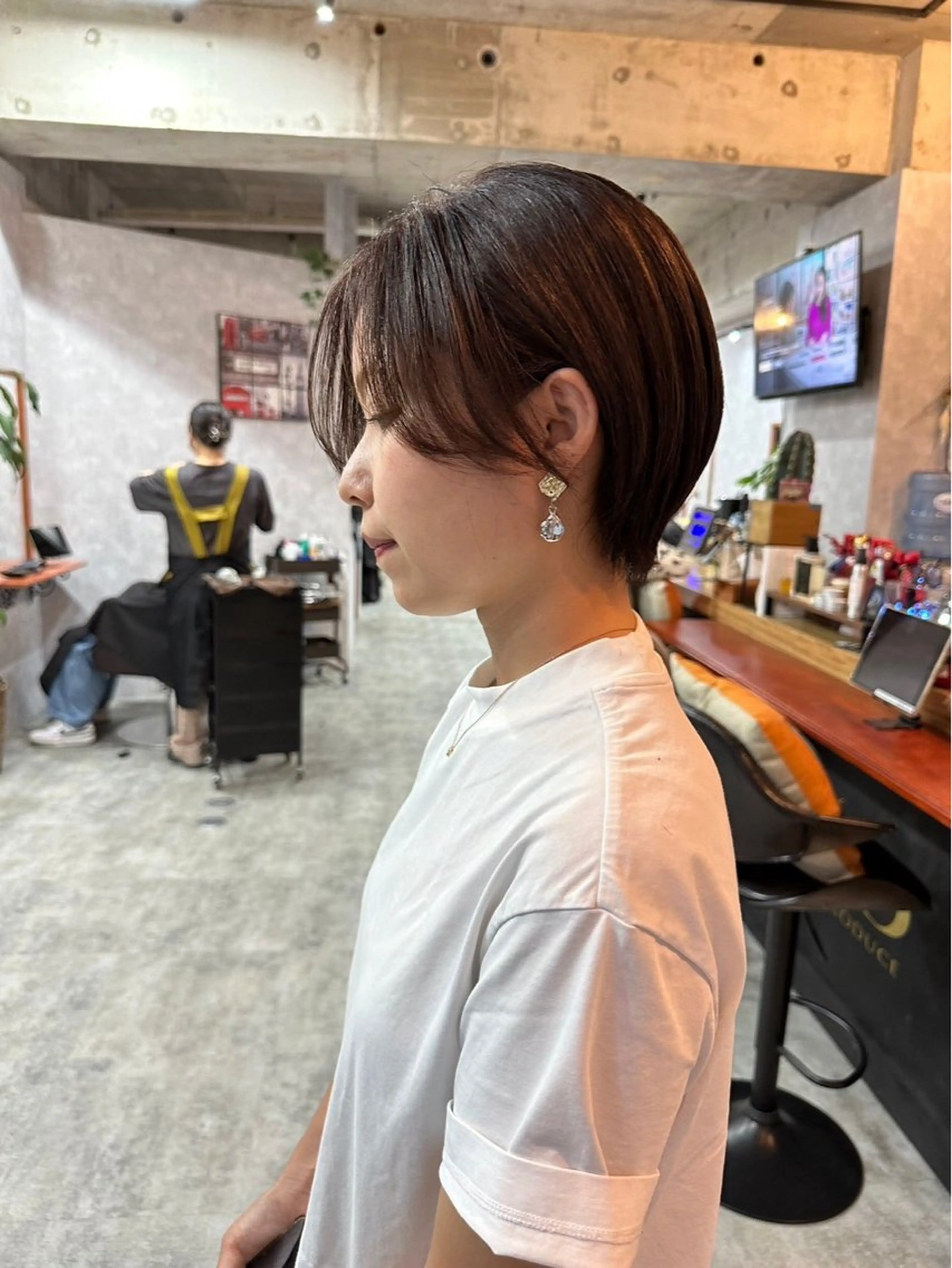 ショート C'LD Hair Produce【シールドヘアープロデュース】所属・シールドヘアー/那覇 /縮毛矯正/ブリーチのヘアスタイル